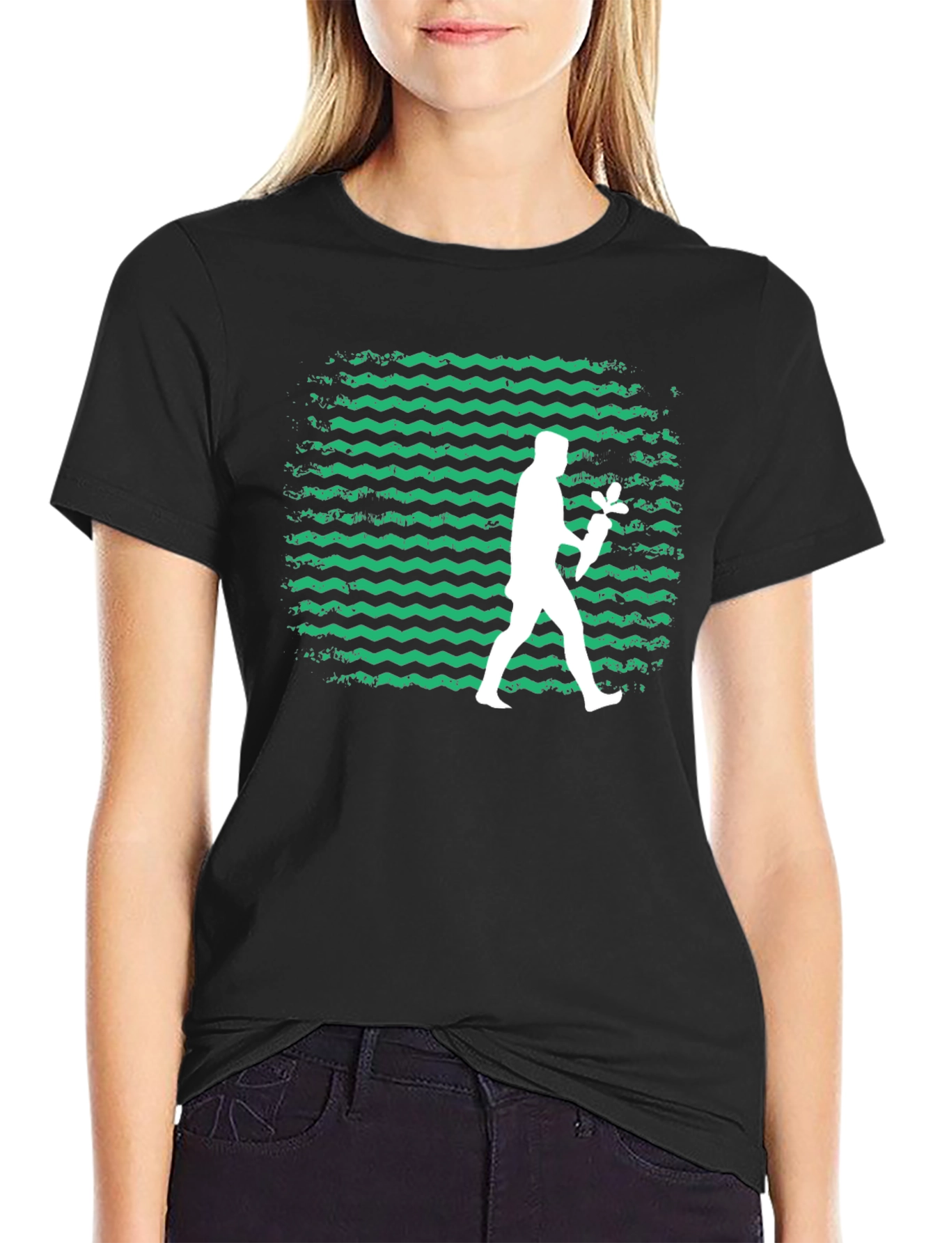 Mans Graphic Tee - Carrot Design