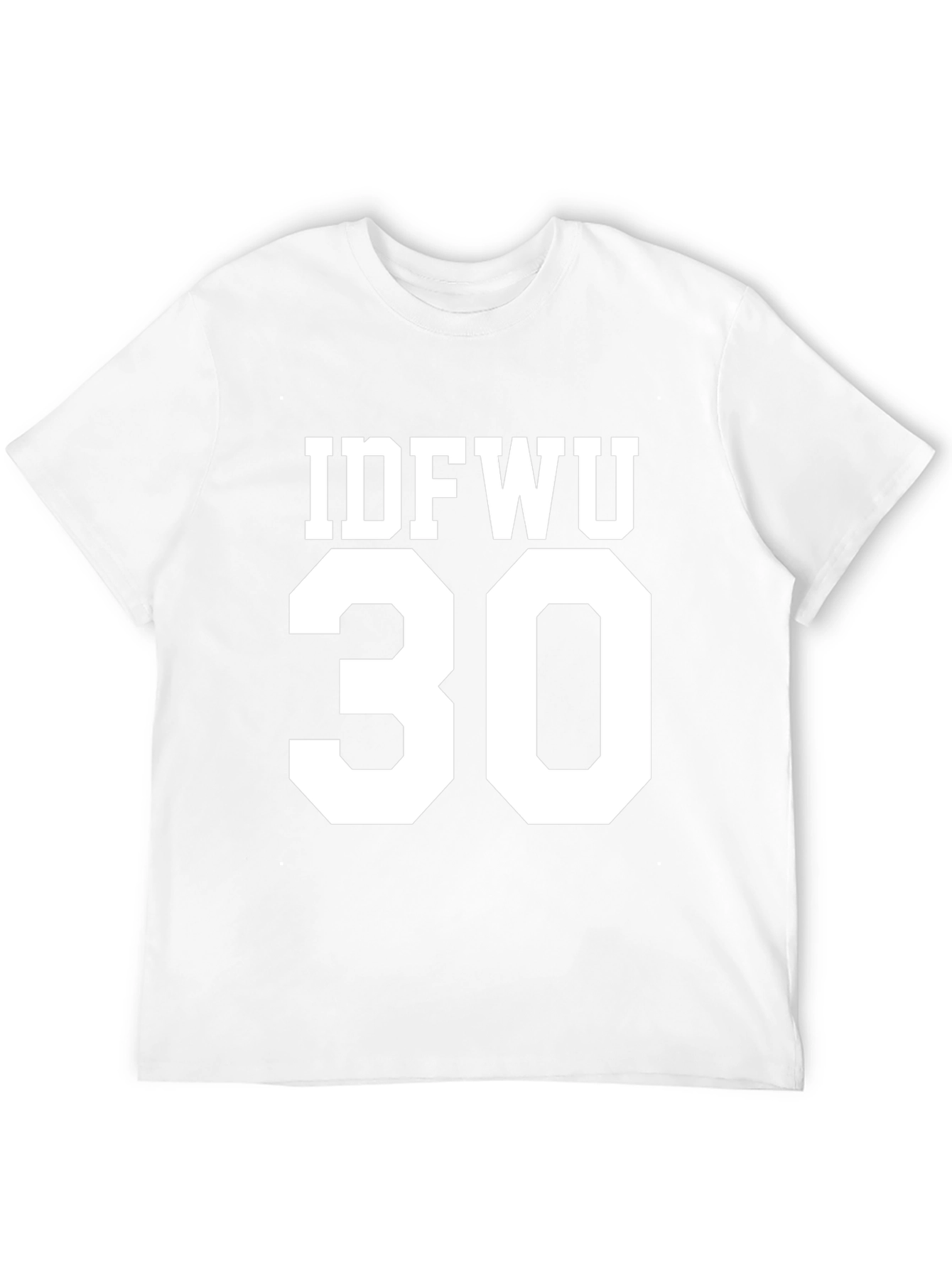 IDFWU 30 Graphic T-Shirt Black