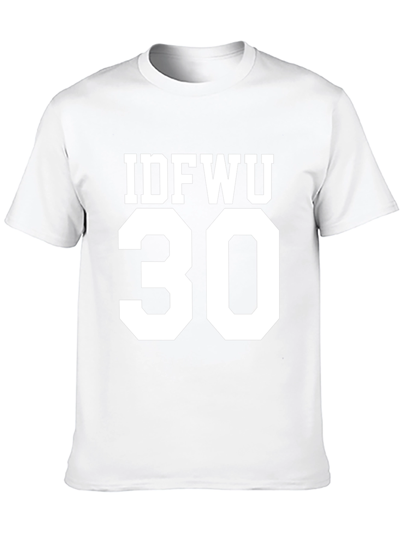 IDFWU 30 Graphic T-Shirt Black