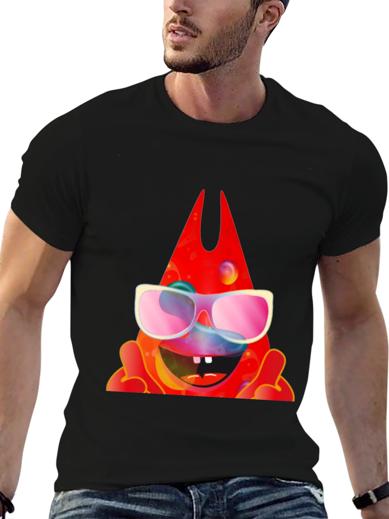 Cool Cartoon Monster Graphic Tee