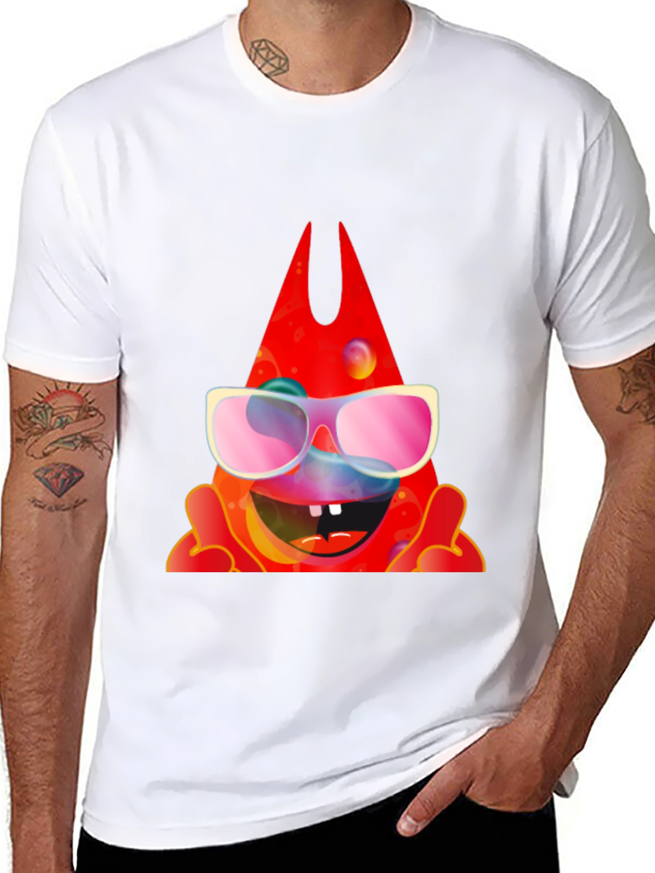 Cool Cartoon Monster Graphic Tee