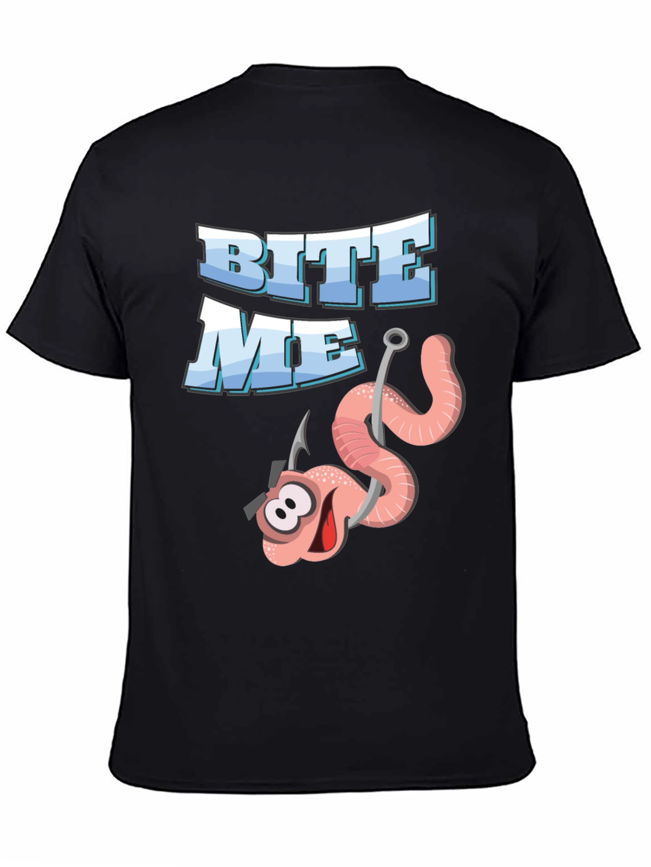 Bite Me Fishing Worm T-Shirt