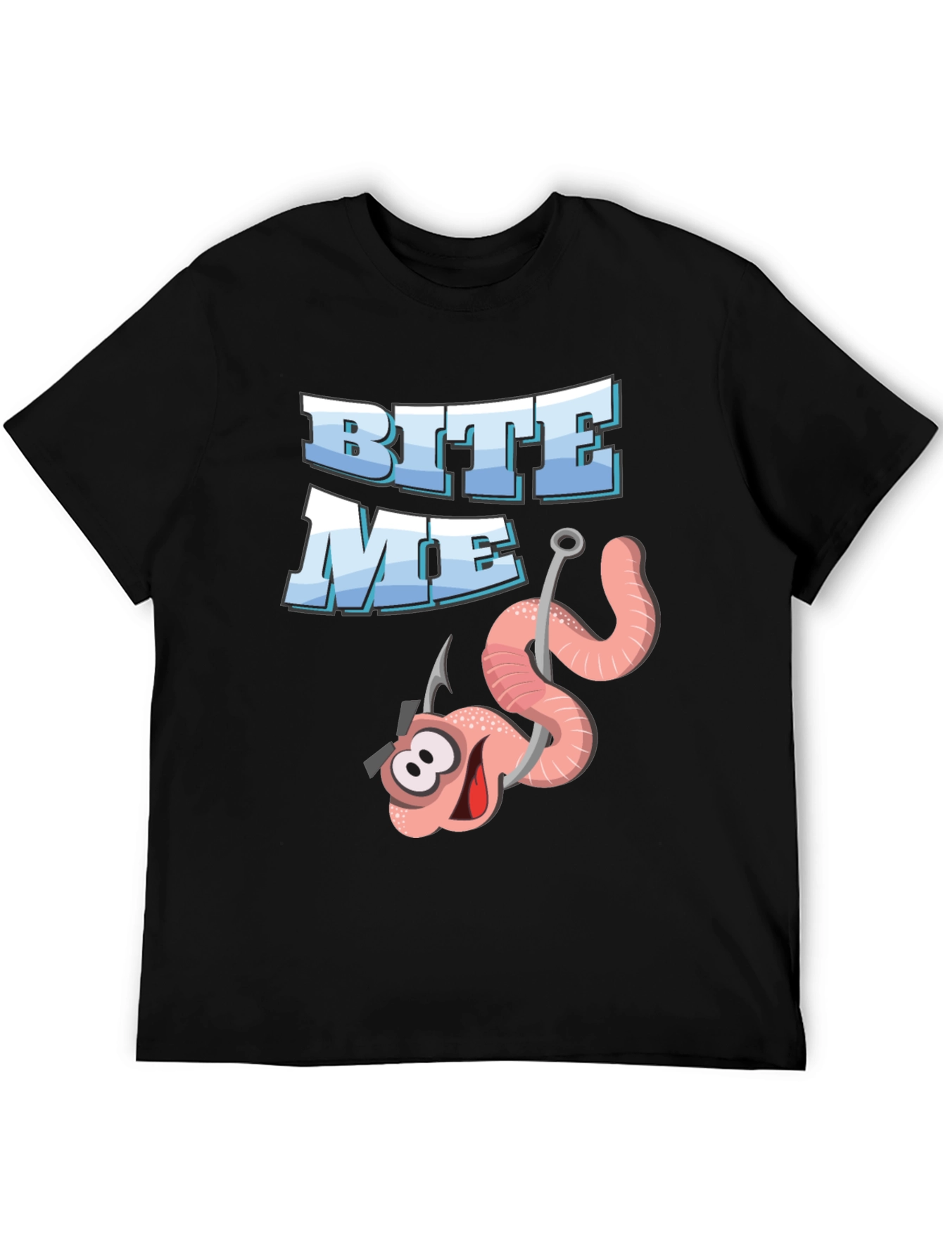 Bite Me Fishing Worm T-Shirt