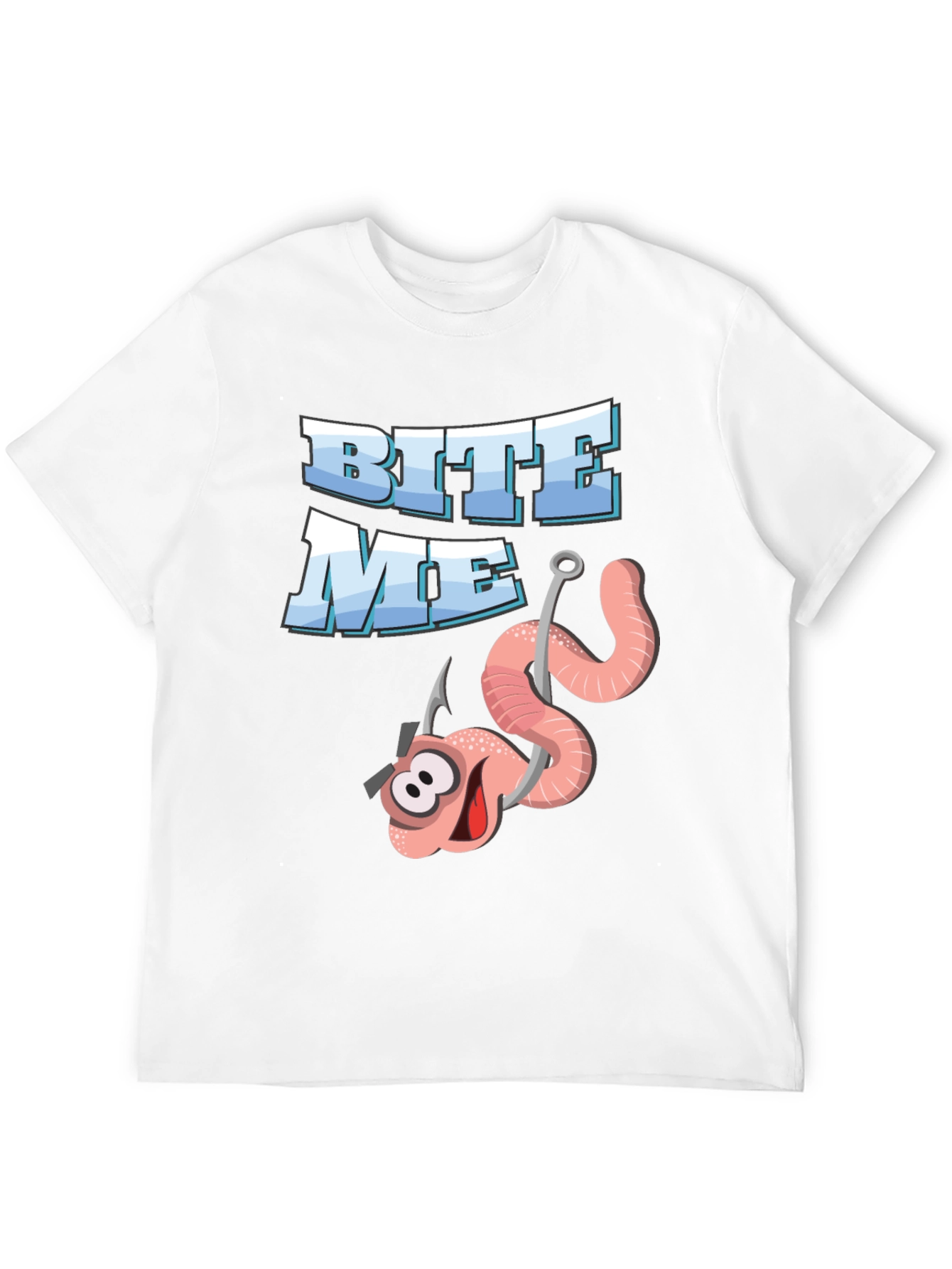 Bite Me Fishing Worm T-Shirt