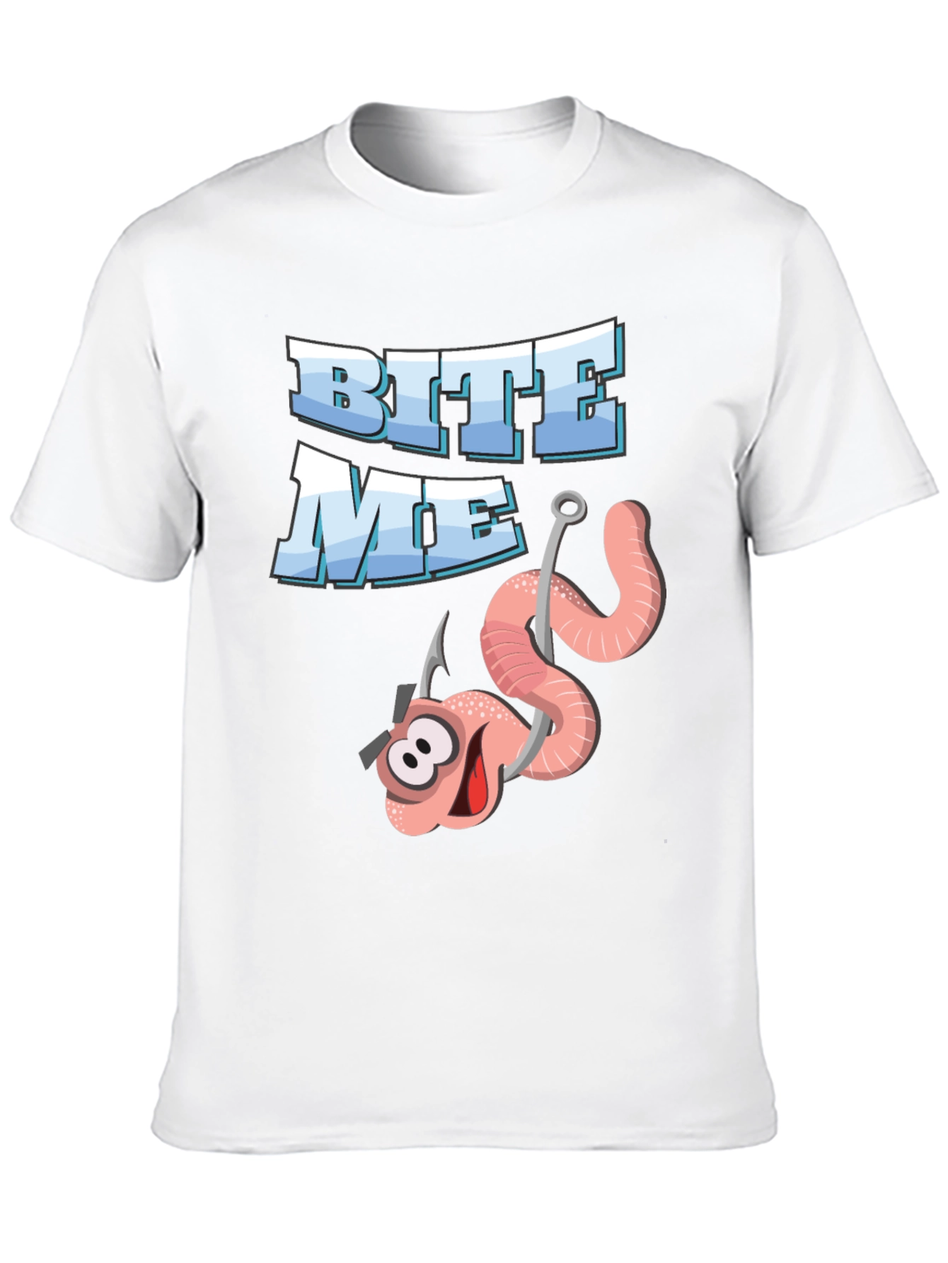 Bite Me Fishing Worm T-Shirt