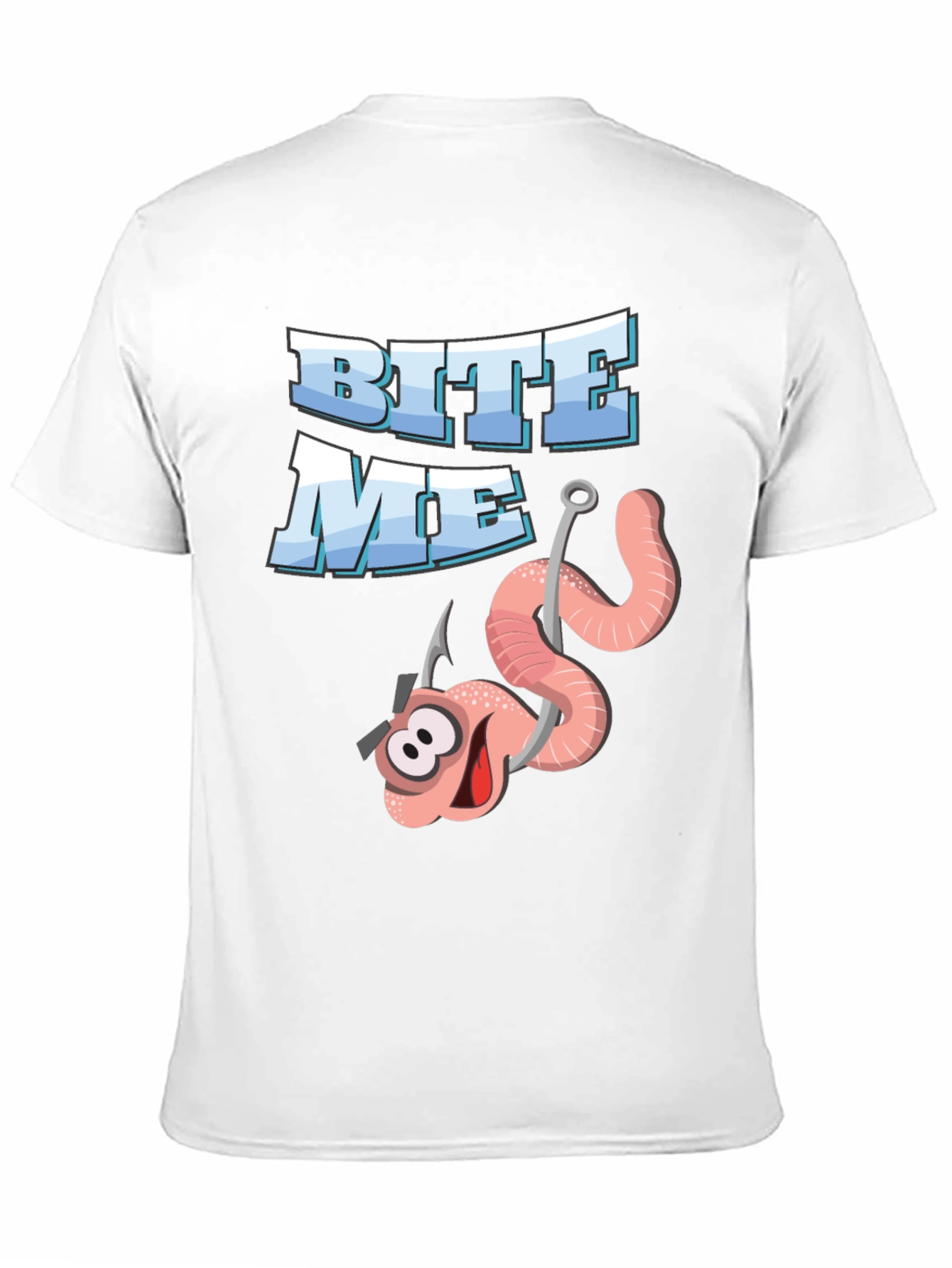 Bite Me Fishing Worm T-Shirt