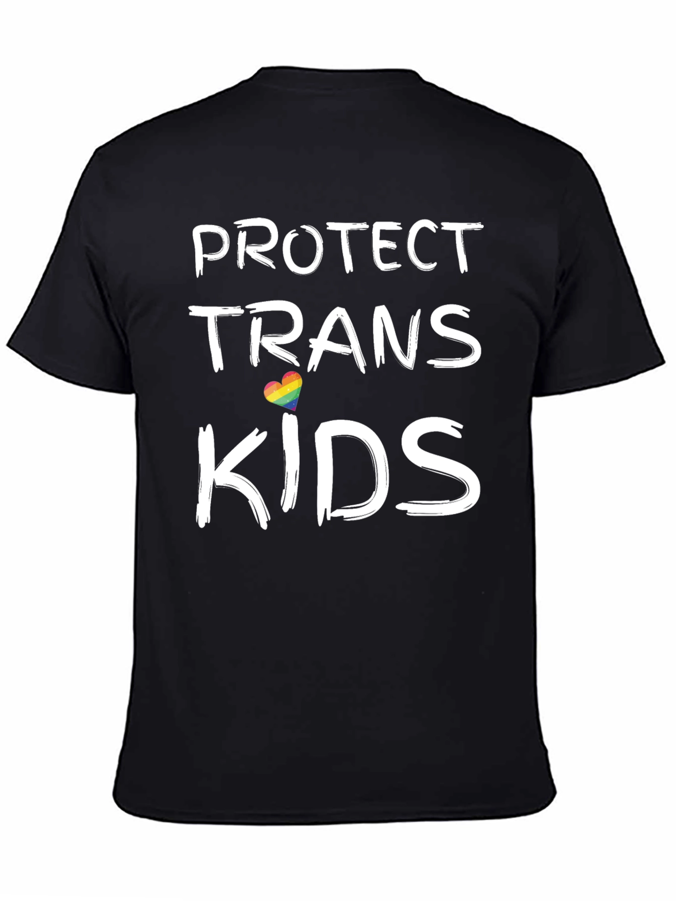 Protect Trans Kids T-Shirt - Black LGBTQ Pride