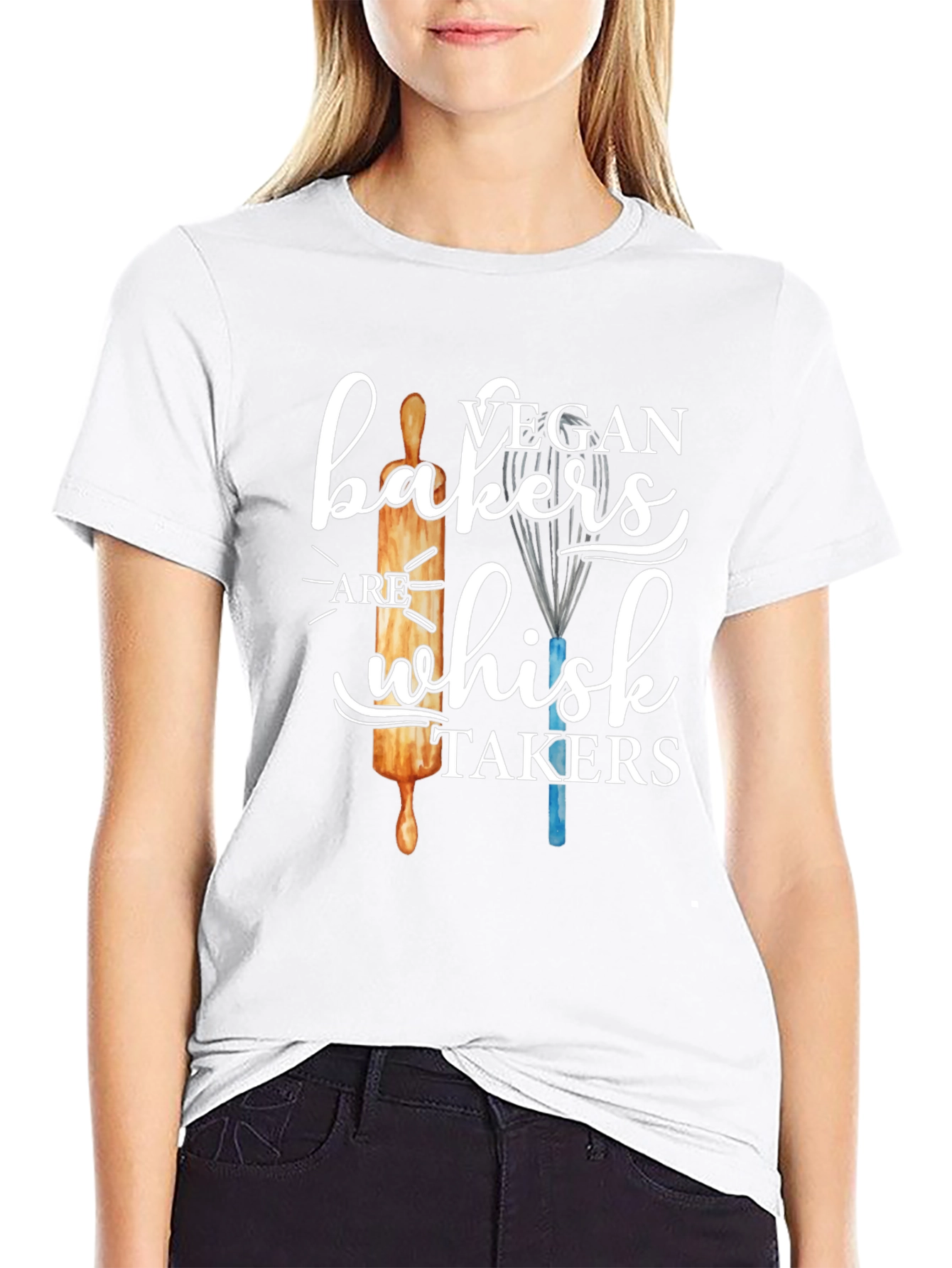 Vegan Bakers Whisk Takers T-Shirt