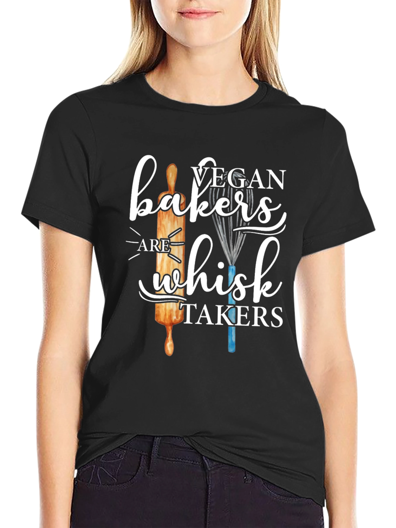 Vegan Bakers Whisk Takers T-Shirt