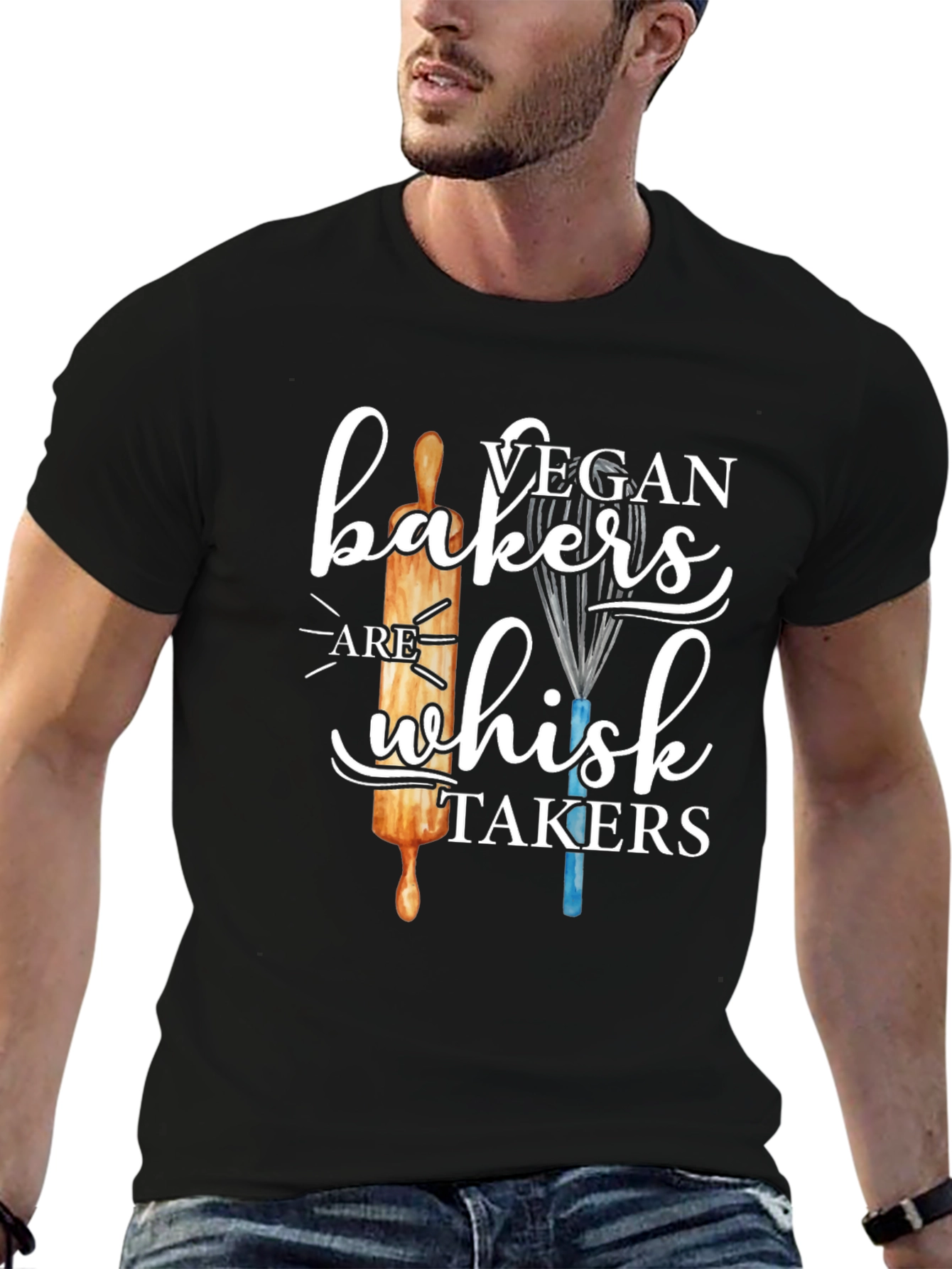 Vegan Bakers Whisk Takers T-Shirt