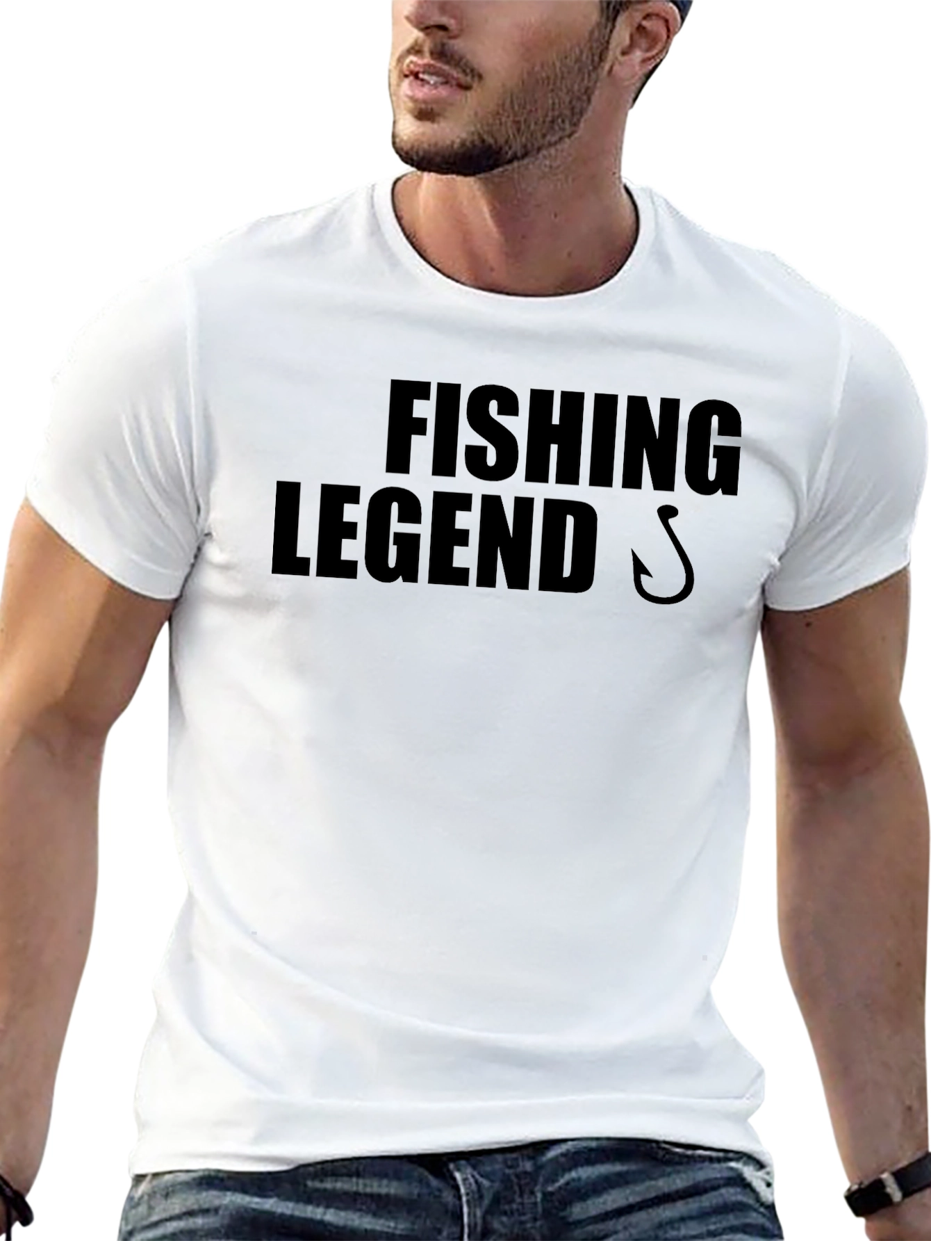 Fishing Legend Black T-Shirt