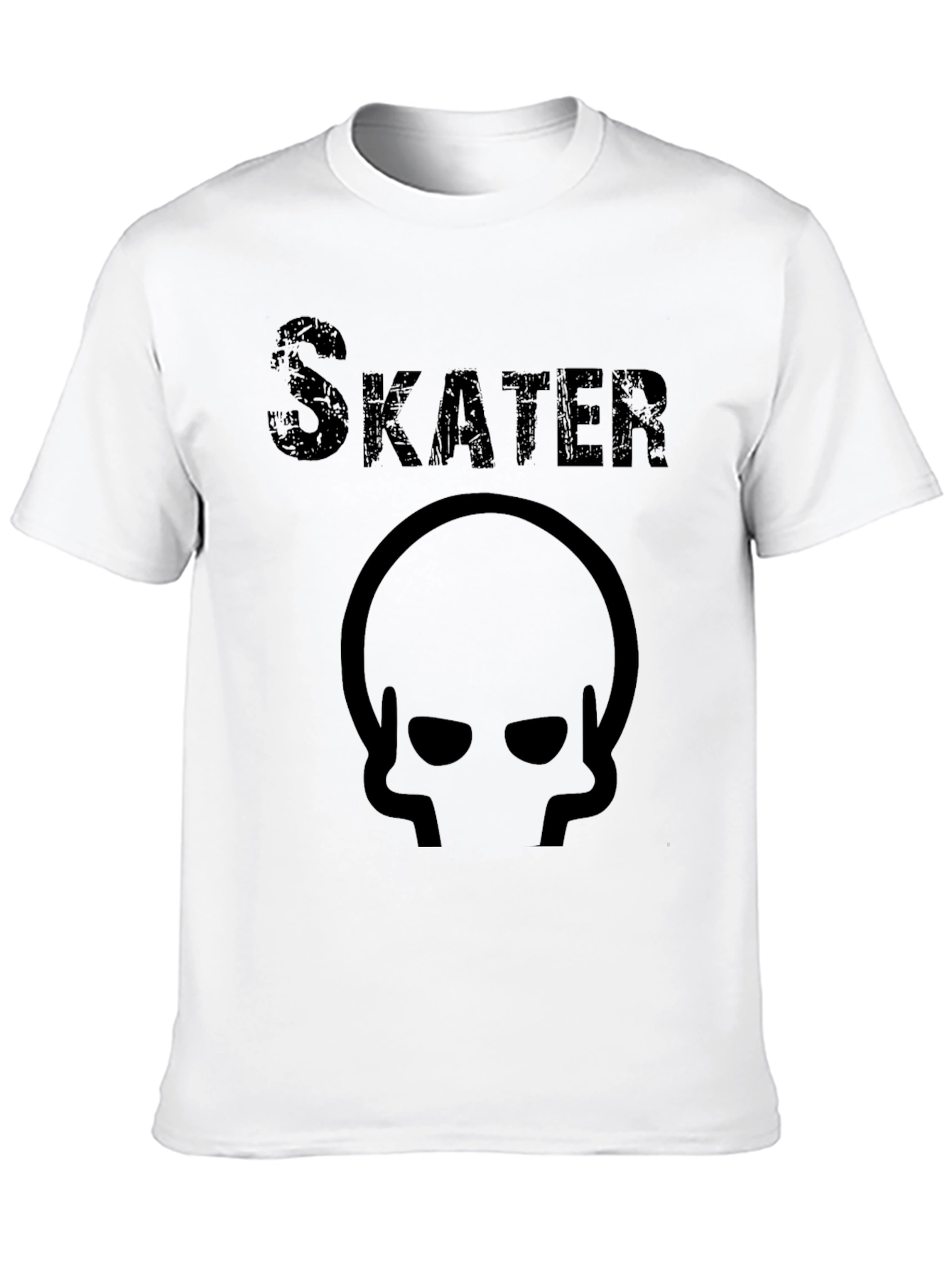 Skater Graphic T-Shirt - Black Tee