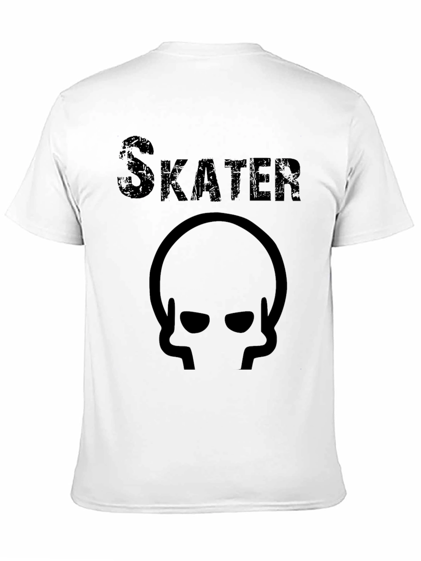 Skater Graphic T-Shirt - Black Tee