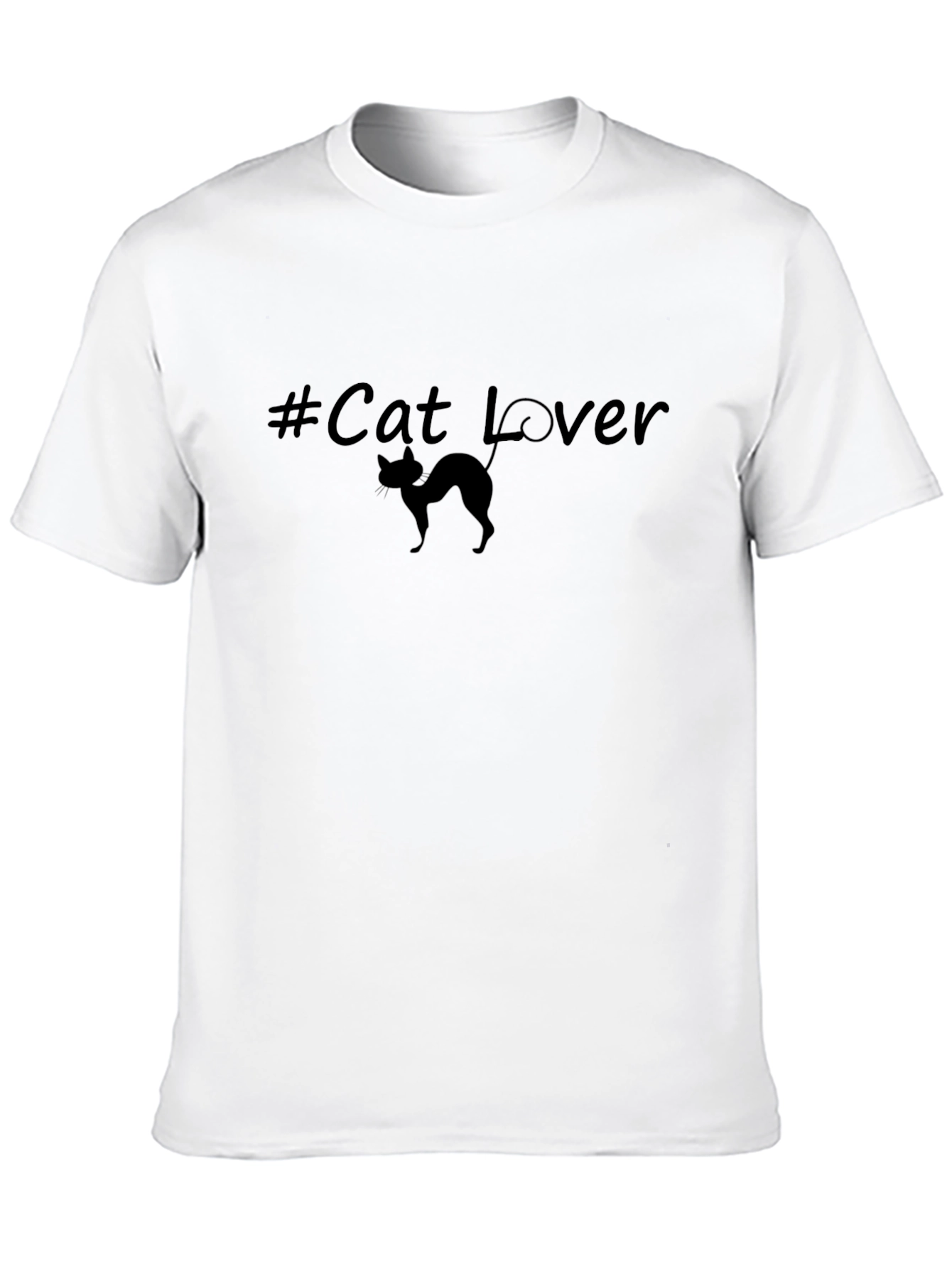 Cat Lover T-Shirt - Black Unisex Fit