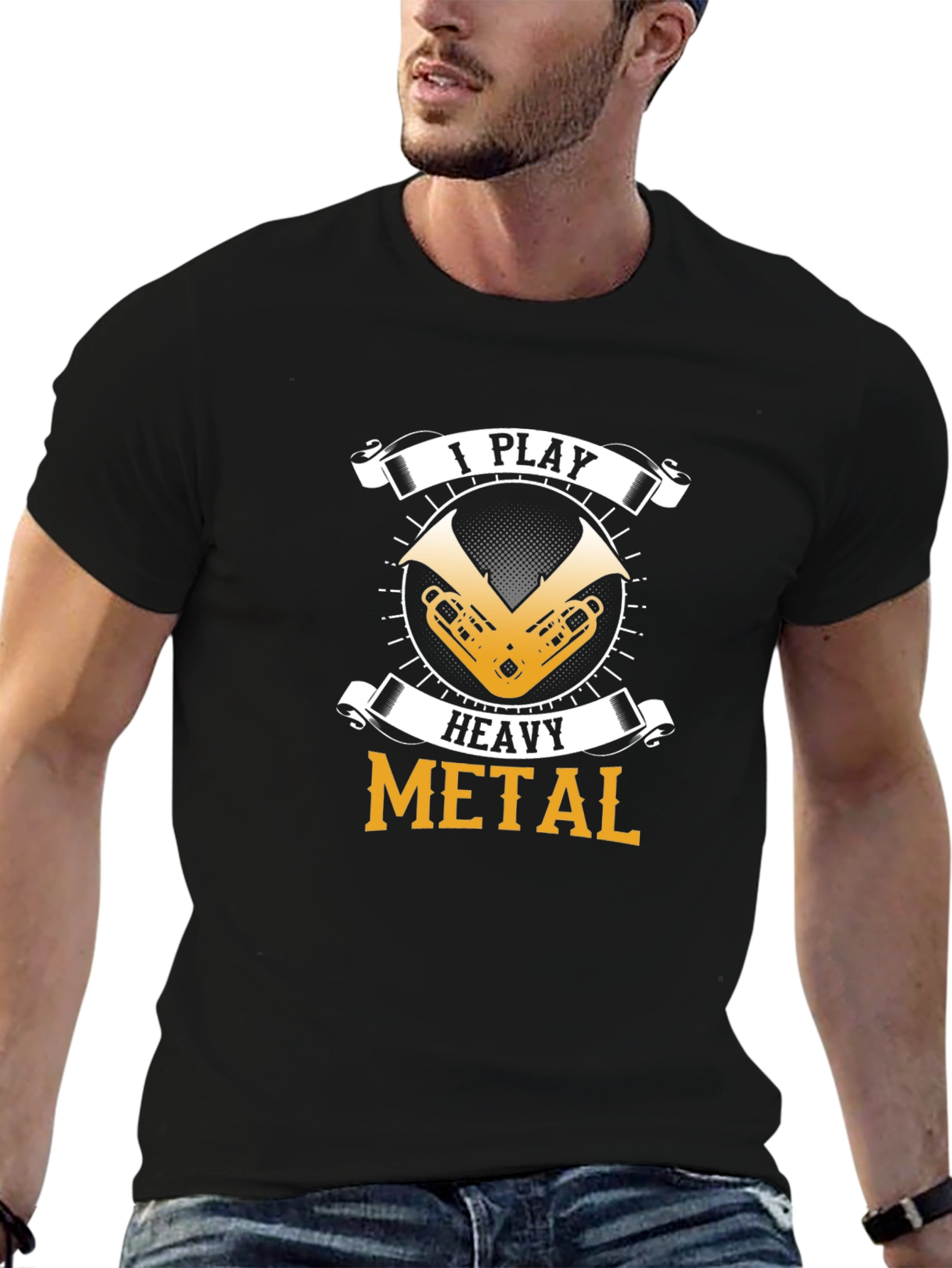 I Play Heavy Metal T-Shirt
