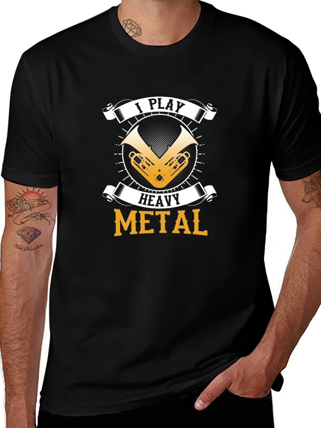 I Play Heavy Metal T-Shirt
