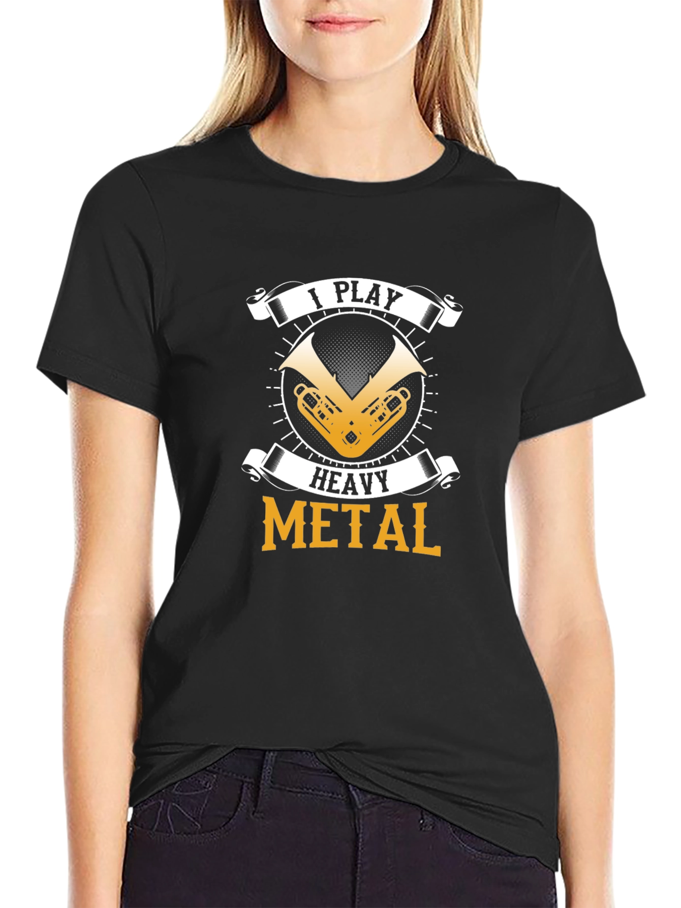I Play Heavy Metal T-Shirt