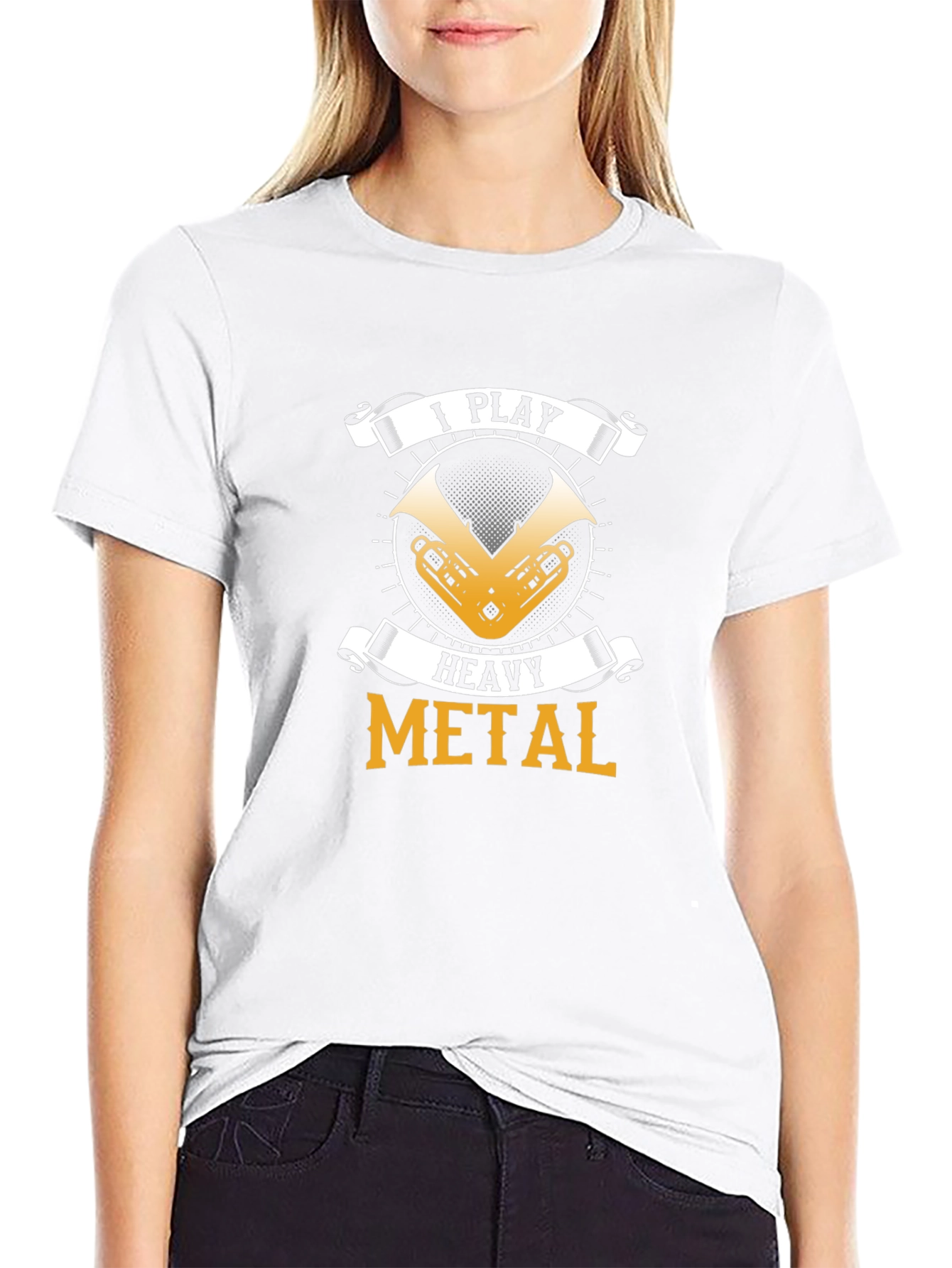 I Play Heavy Metal T-Shirt