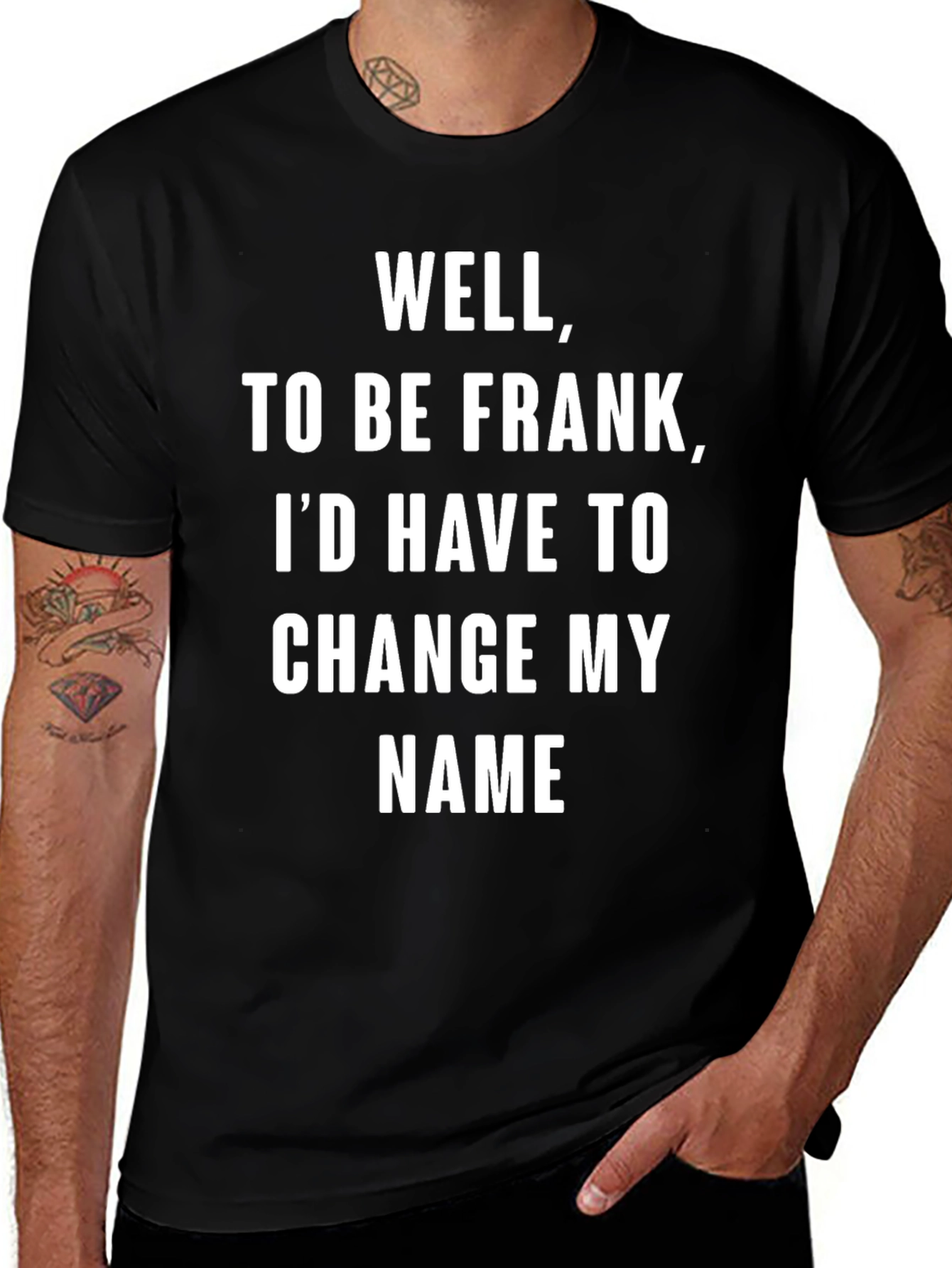 Well To Be Frank Funny Sarcastic Humor T-Shirt