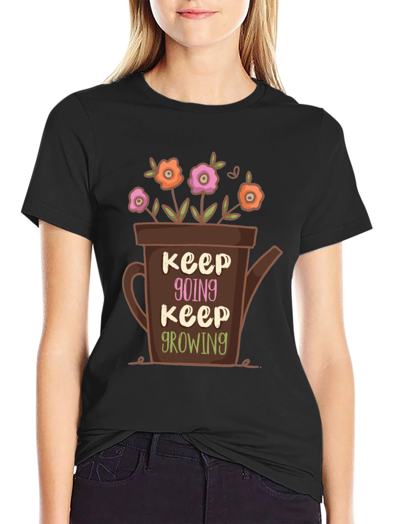 Keep Going Keep Growing Graphic Tee