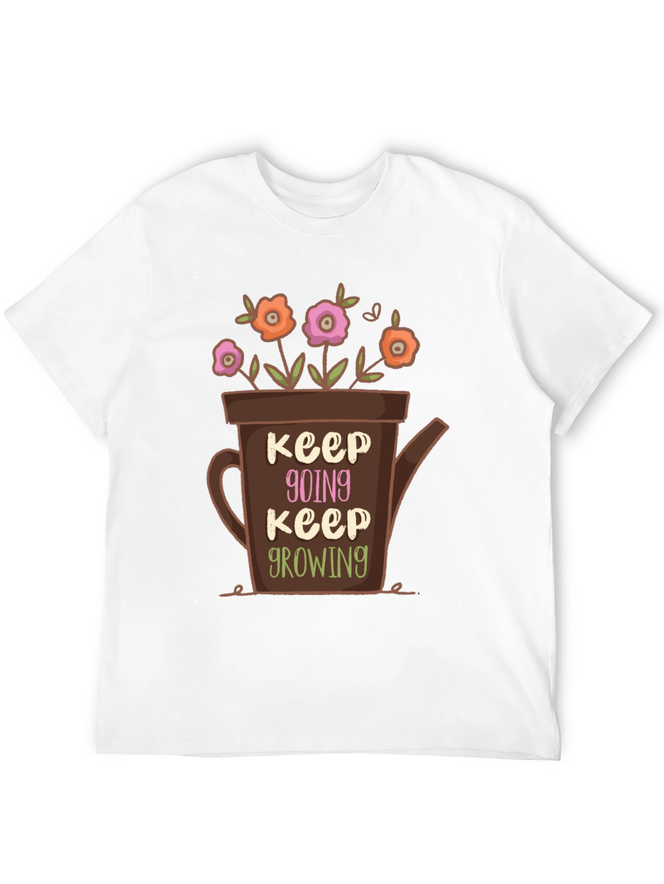 Keep Going Keep Growing Graphic Tee
