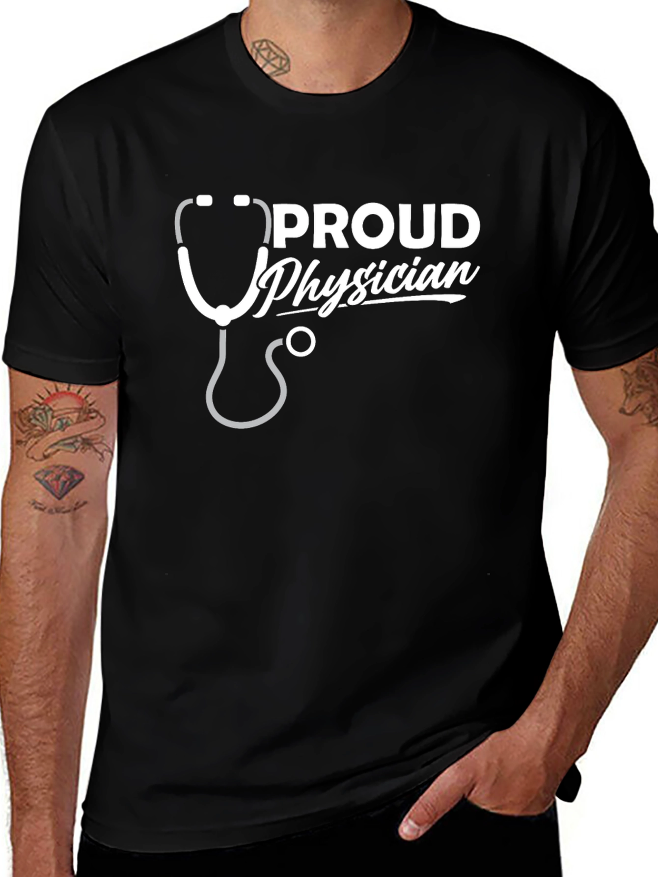 Proud Physician T-Shirt - Medical Doctor Tee