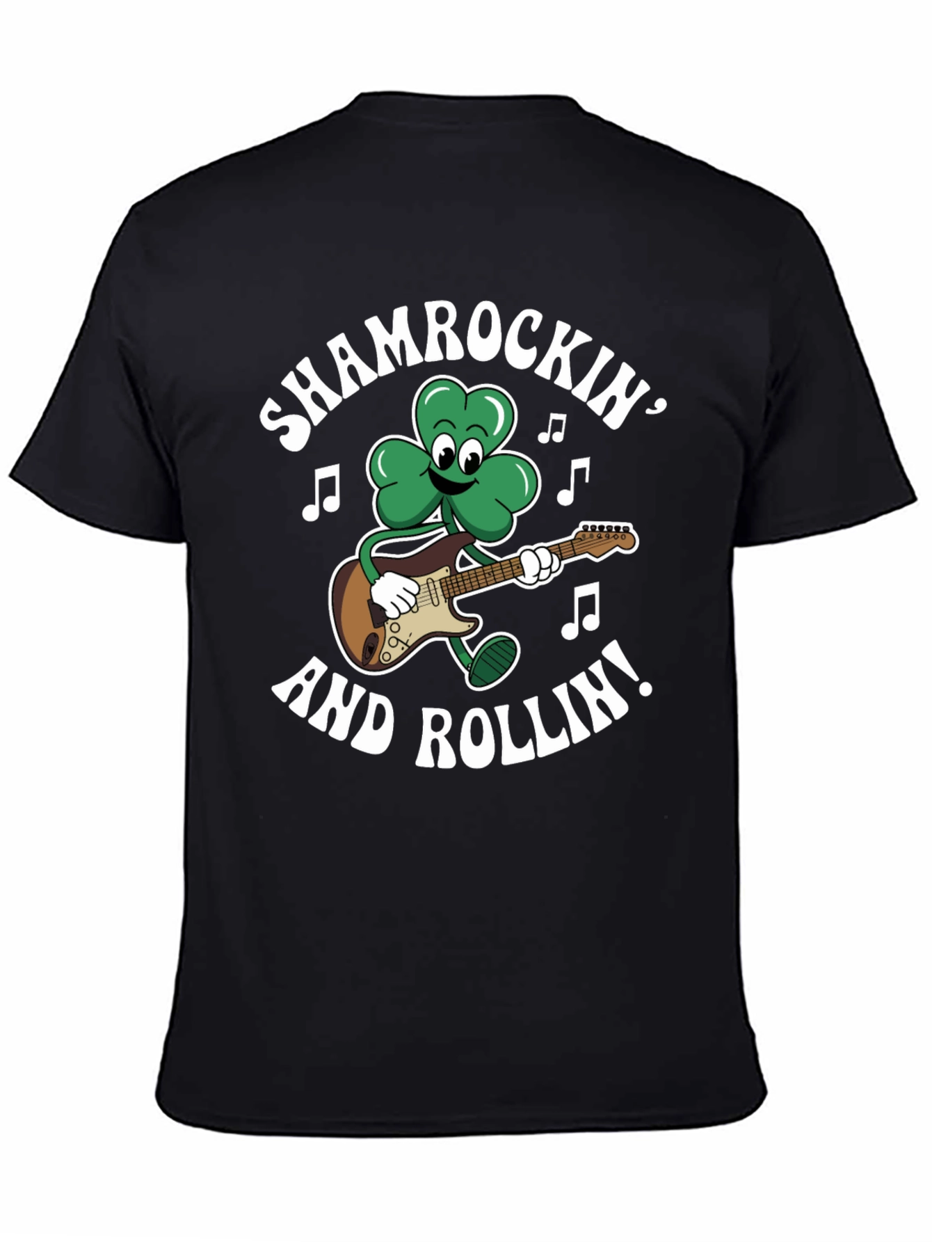 Shamrockin and Rollin Graphic T-Shirt