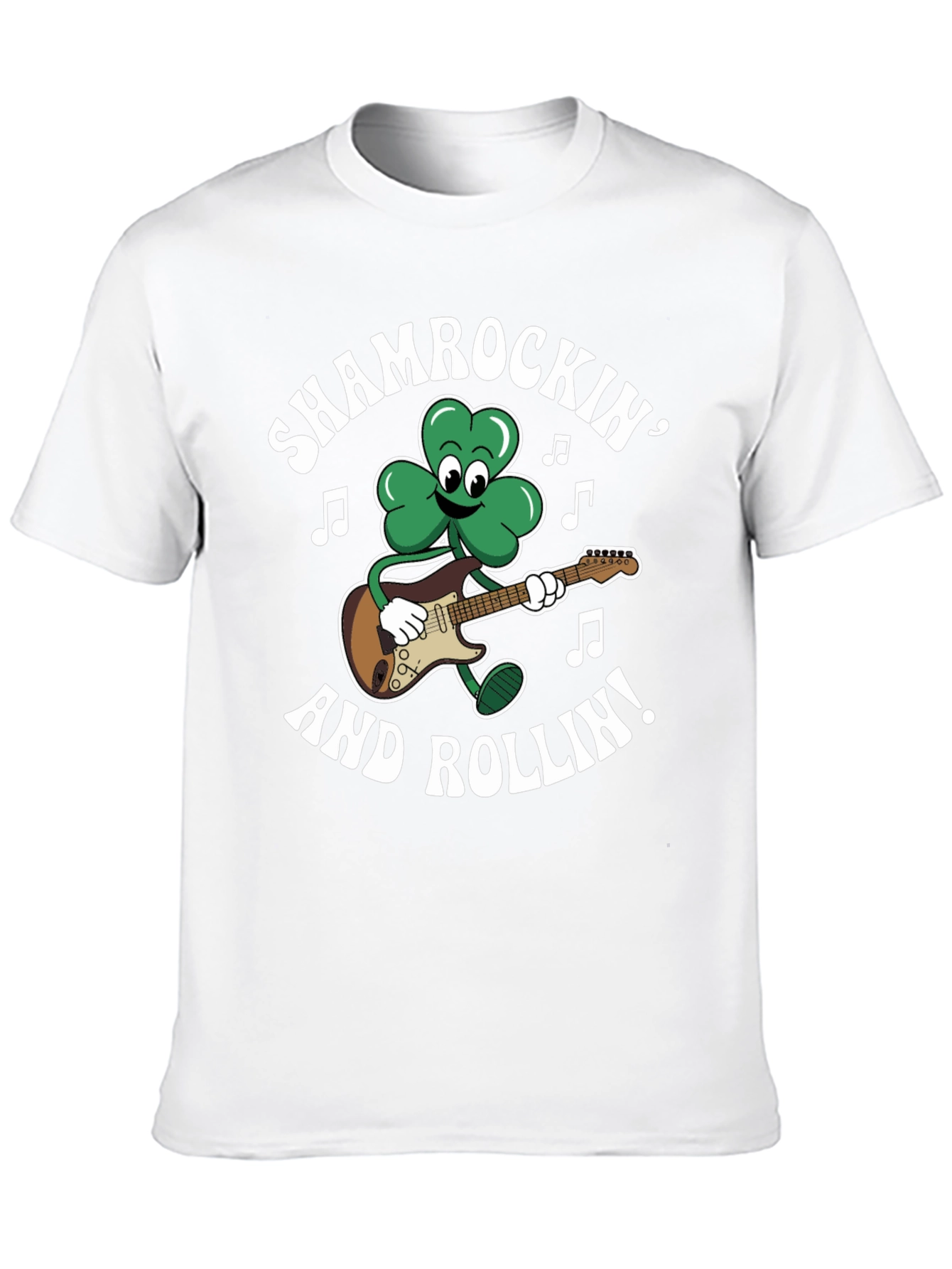 Shamrockin and Rollin Graphic T-Shirt