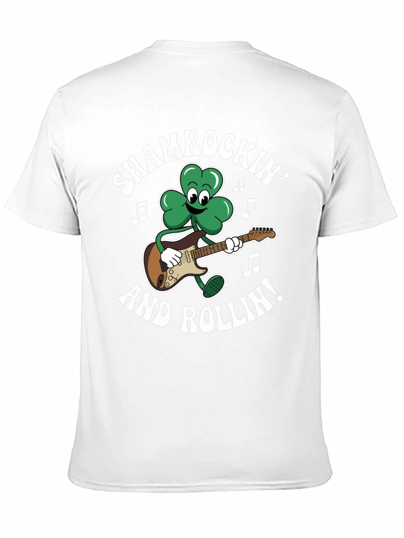 Shamrockin and Rollin Graphic T-Shirt