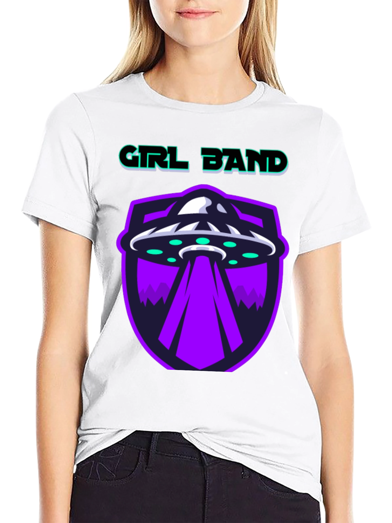 GRL BAND Alien Abduction T-Shirt