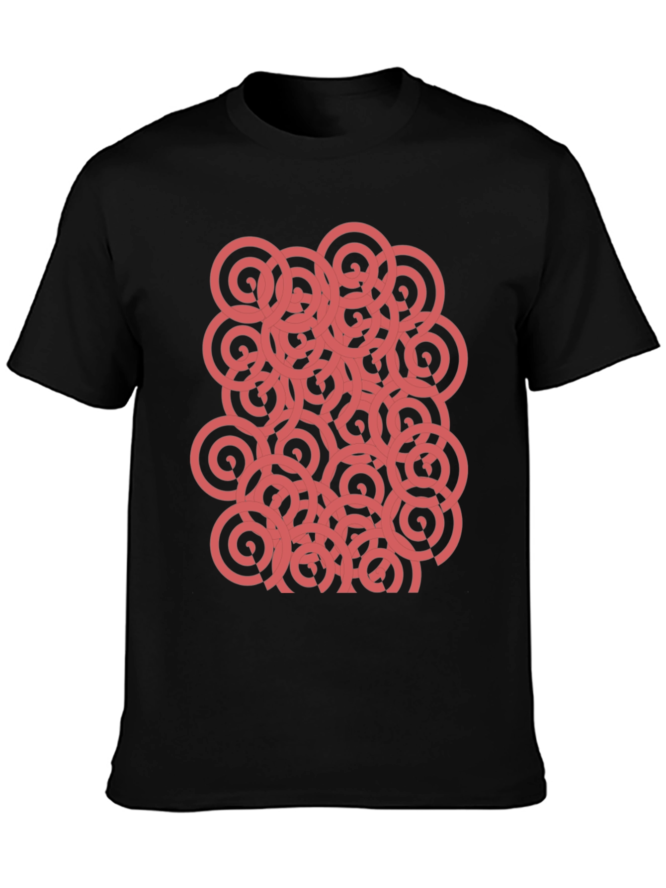 Abstract Circle Pattern T-Shirt