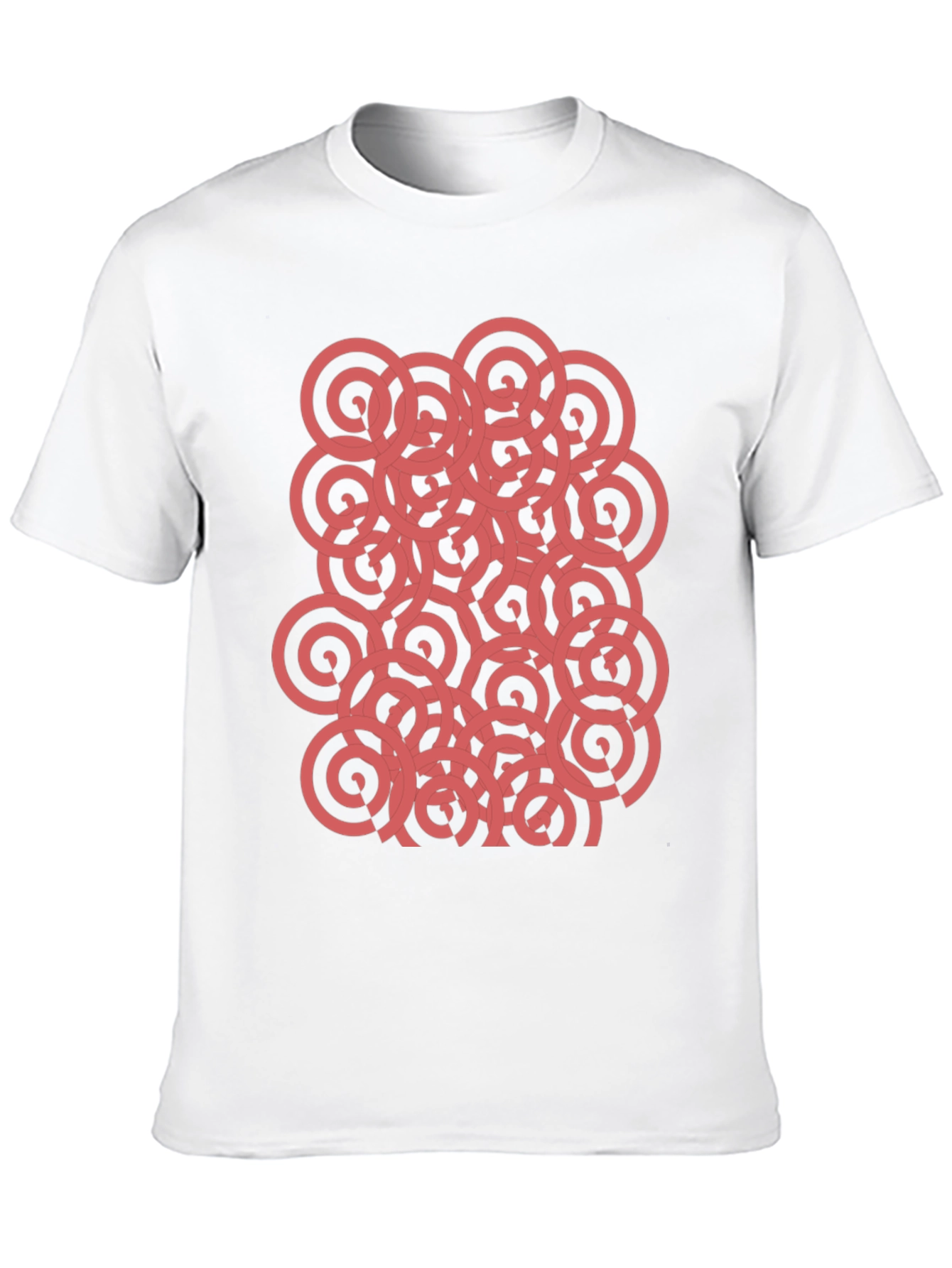 Abstract Circle Pattern T-Shirt