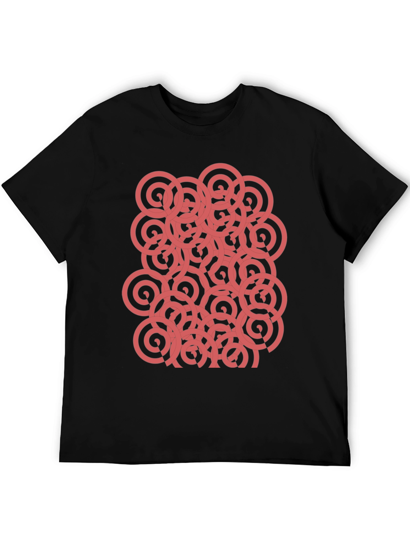 Abstract Circle Pattern T-Shirt