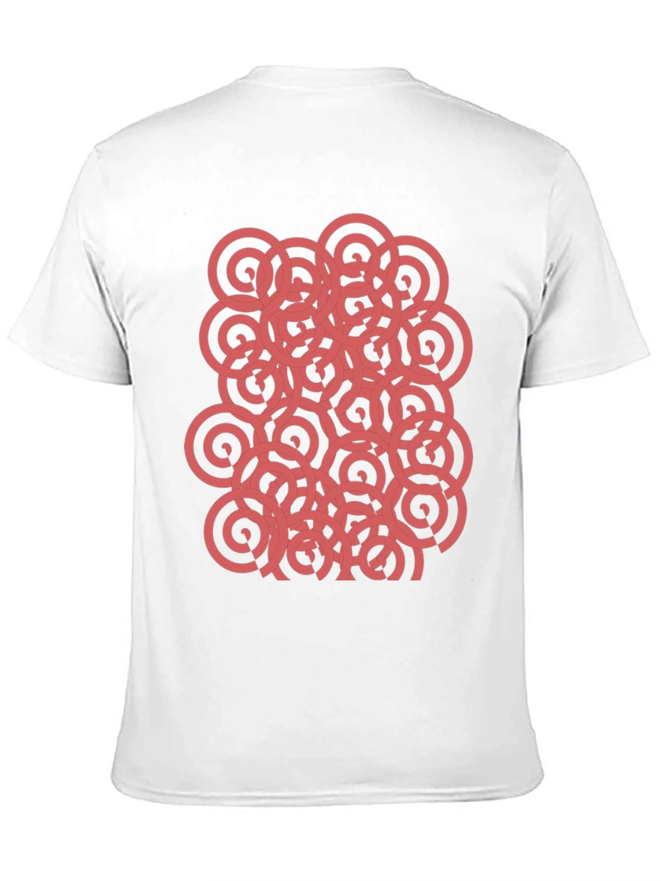 Abstract Circle Pattern T-Shirt