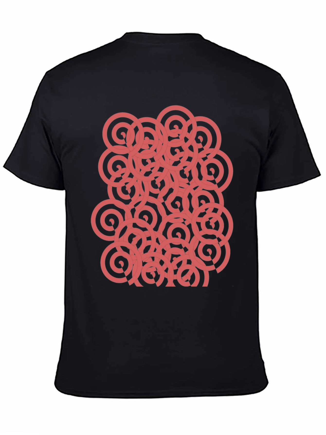 Abstract Circle Pattern T-Shirt