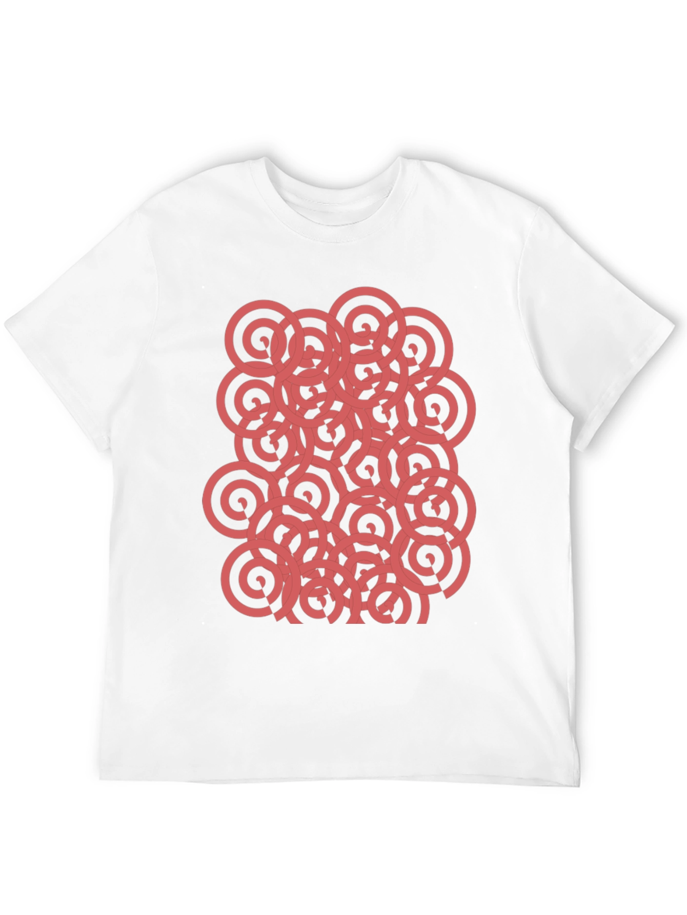 Abstract Circle Pattern T-Shirt