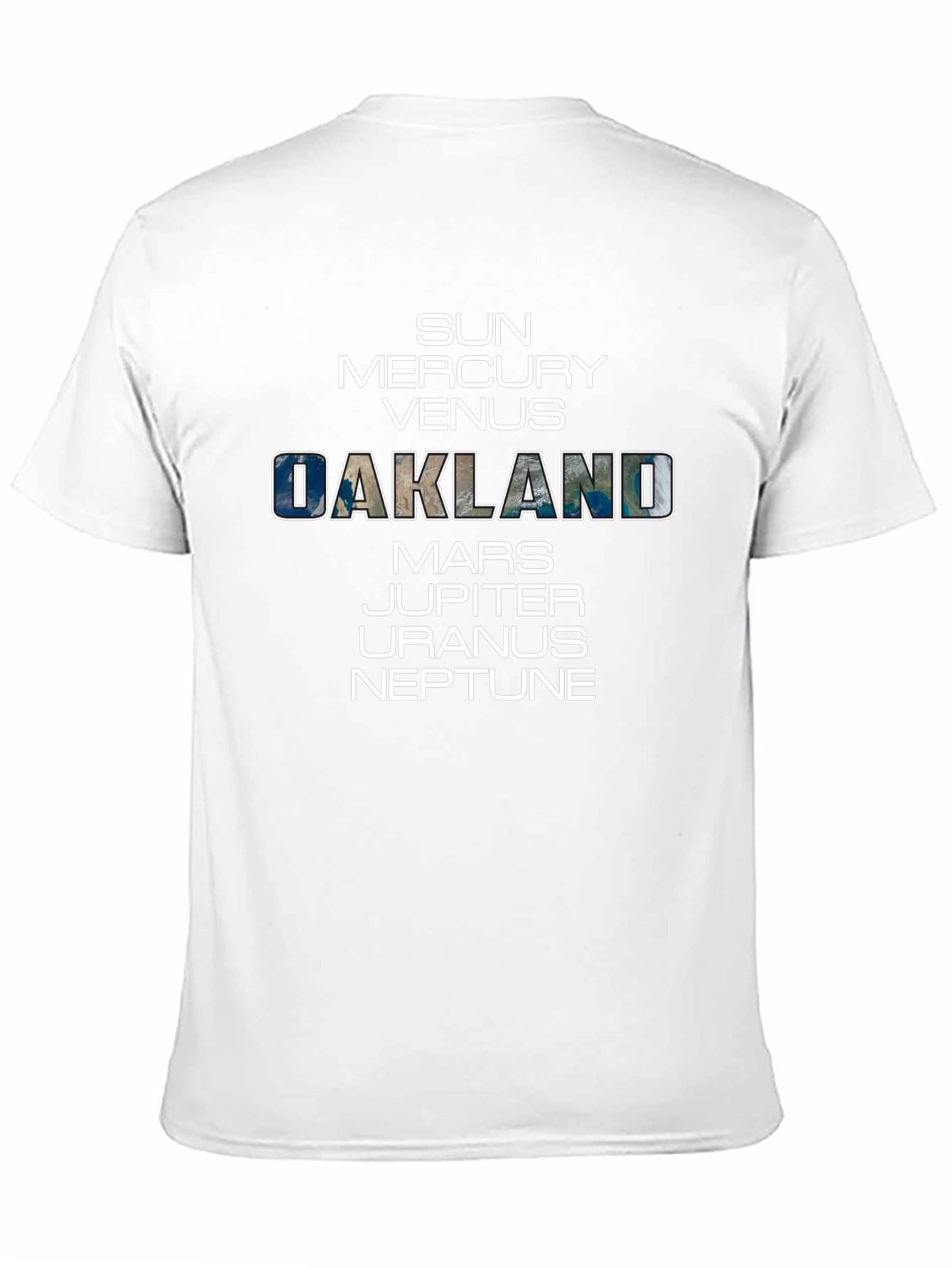 Planet Oakland T-Shirt - Space Fan Tee