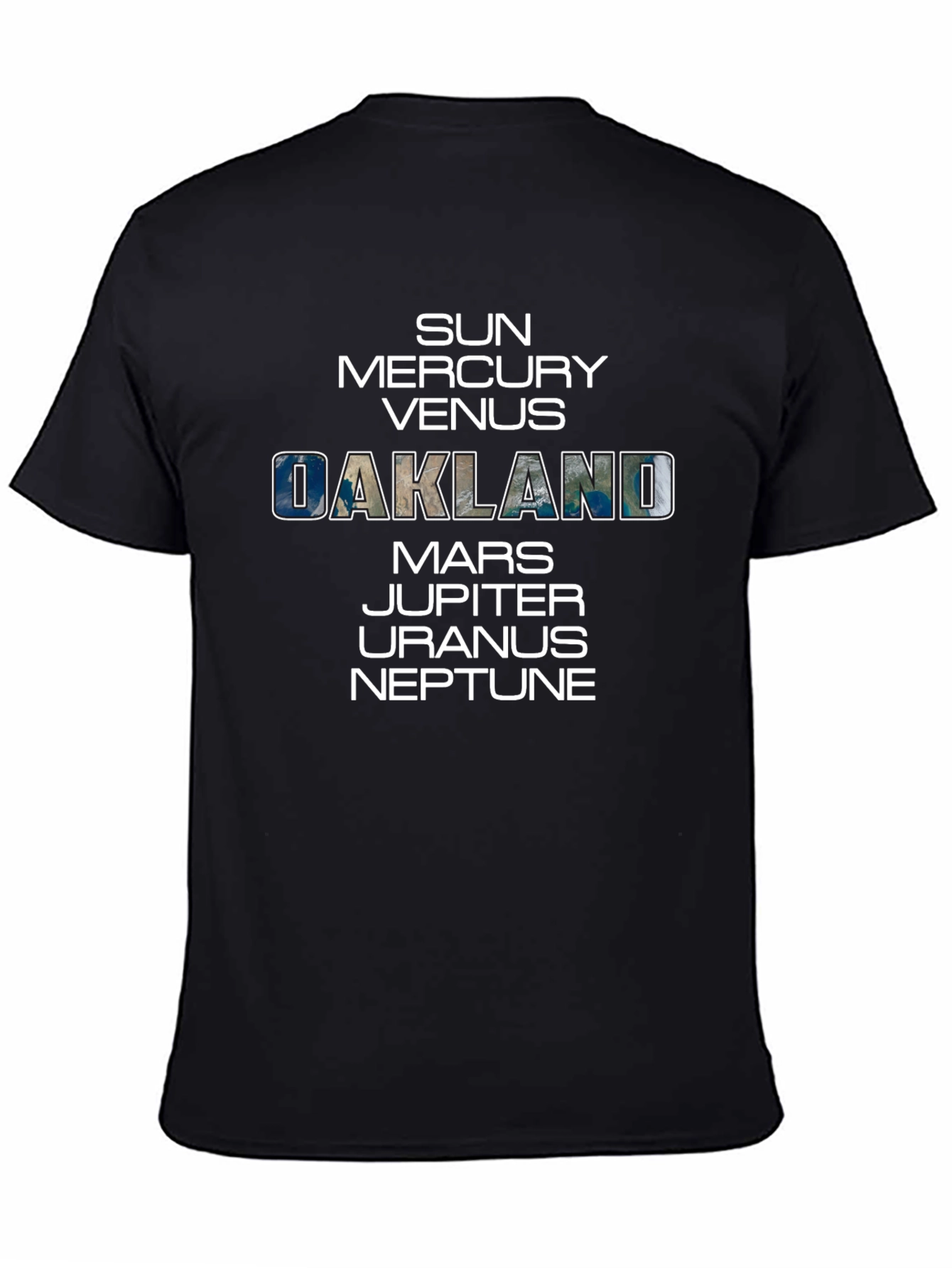 Planet Oakland T-Shirt - Space Fan Tee