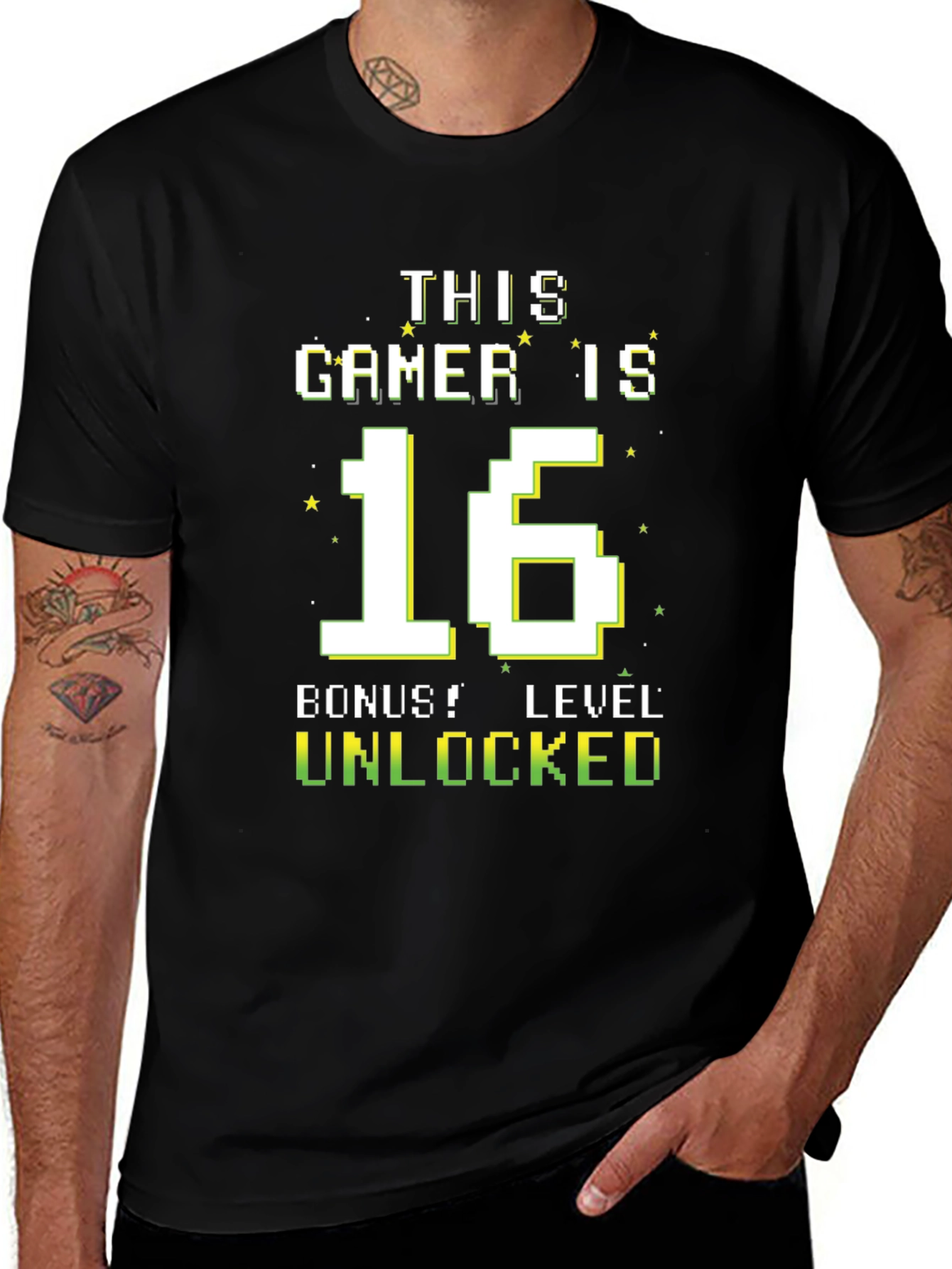 Gamer 16th Birthday Level Unlocked T-Shirt