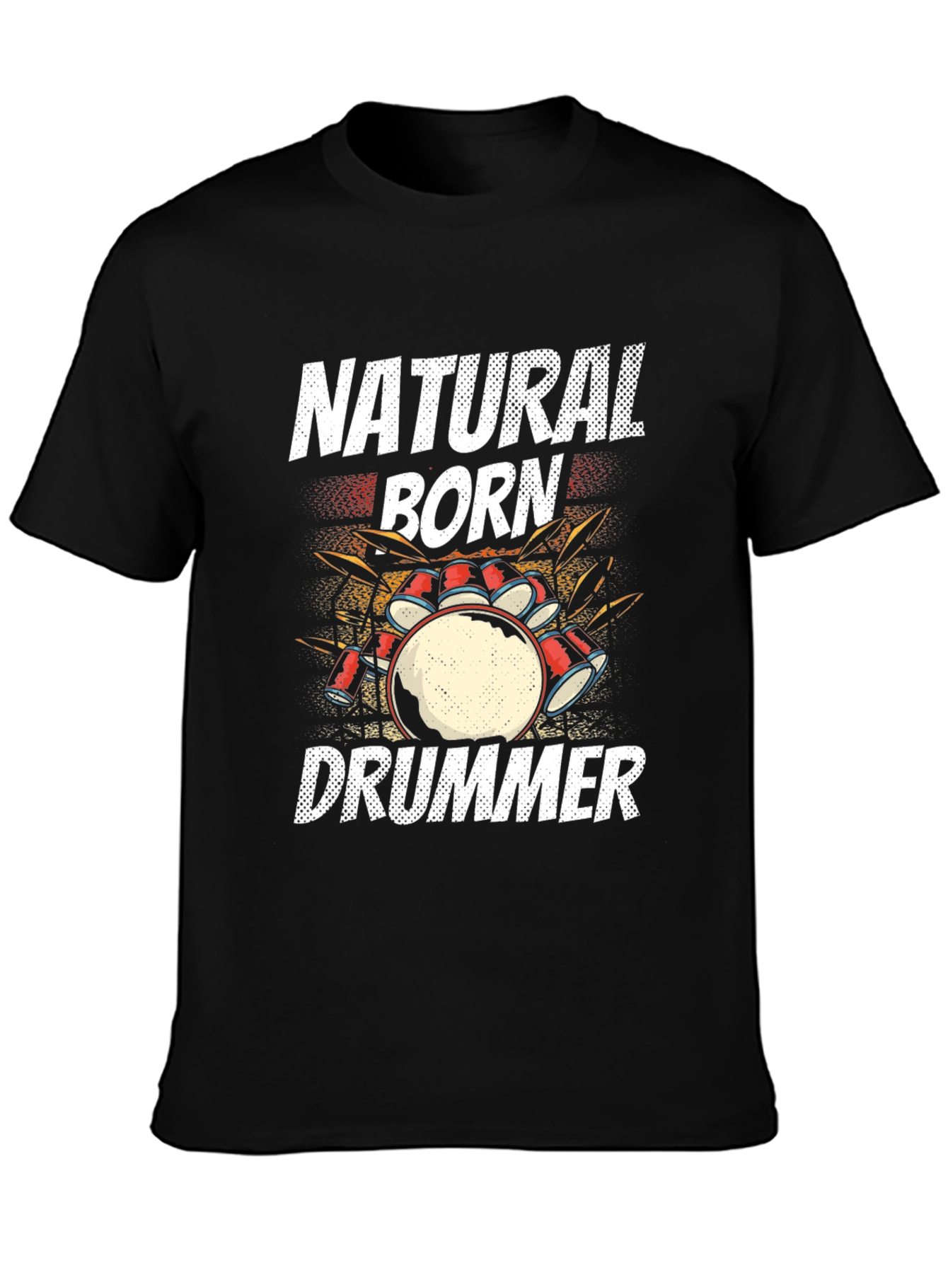 Natural Born Drummer Graphic Tee