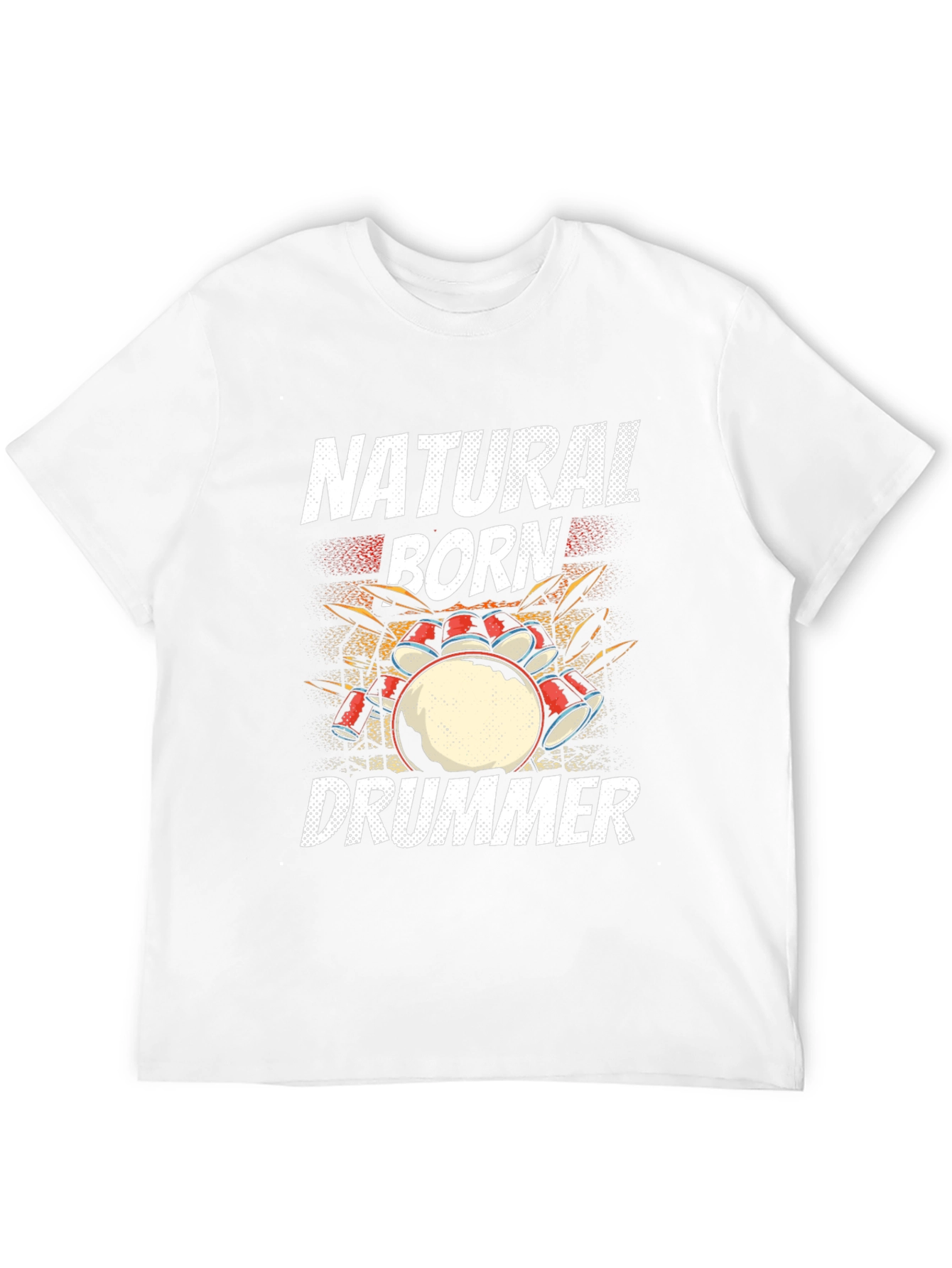 Natural Born Drummer Graphic Tee