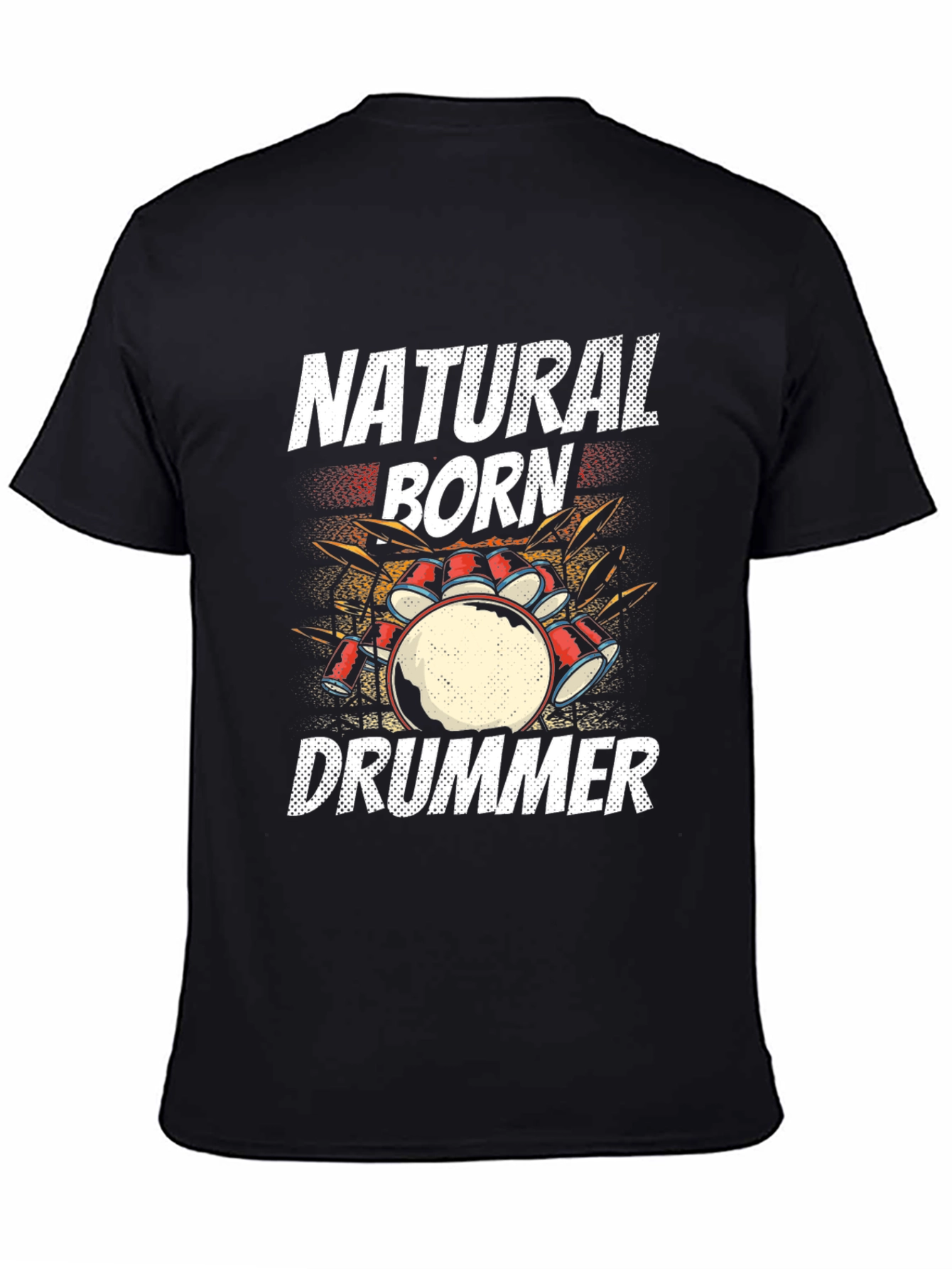 Natural Born Drummer Graphic Tee