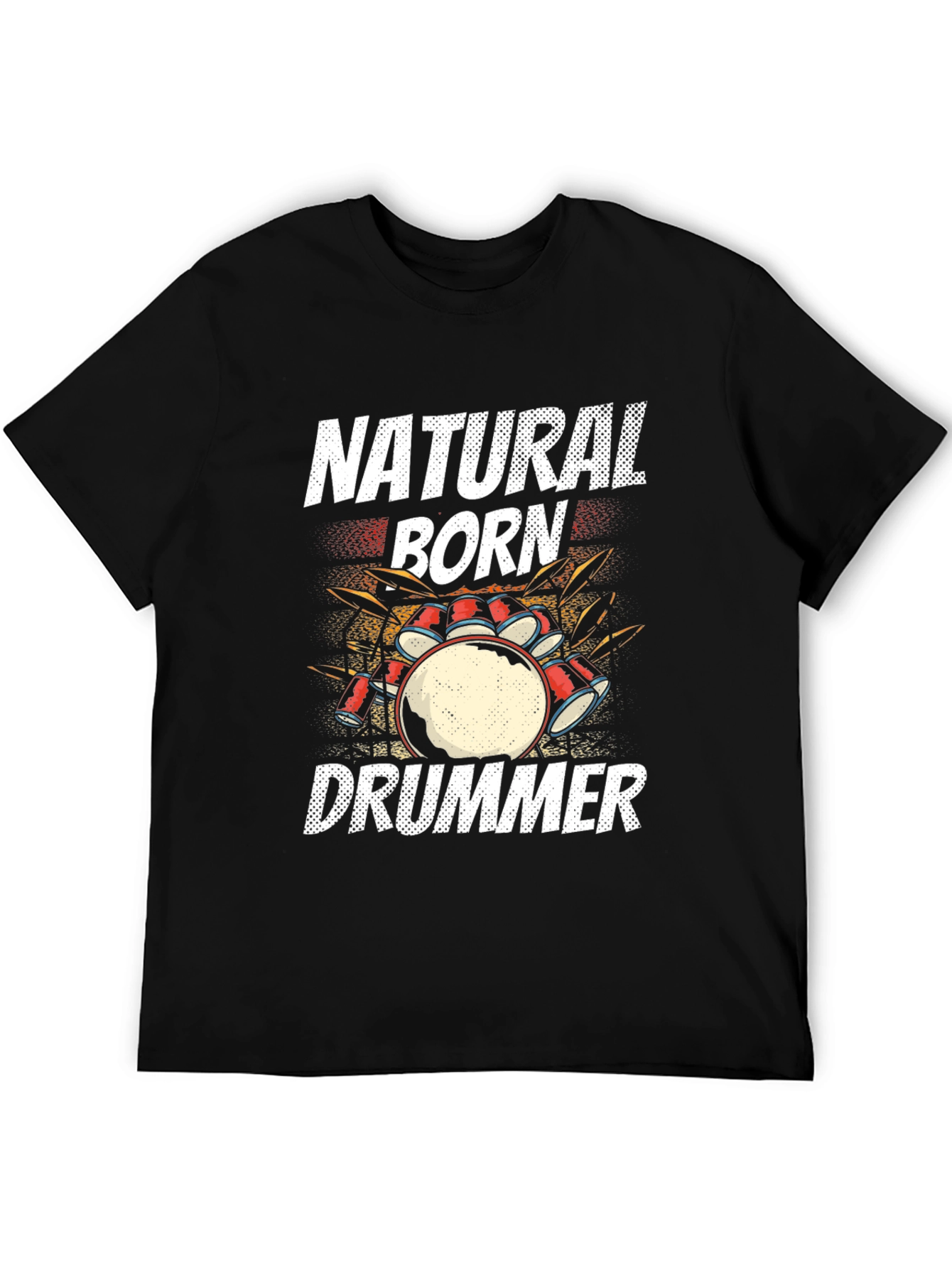 Natural Born Drummer Graphic Tee