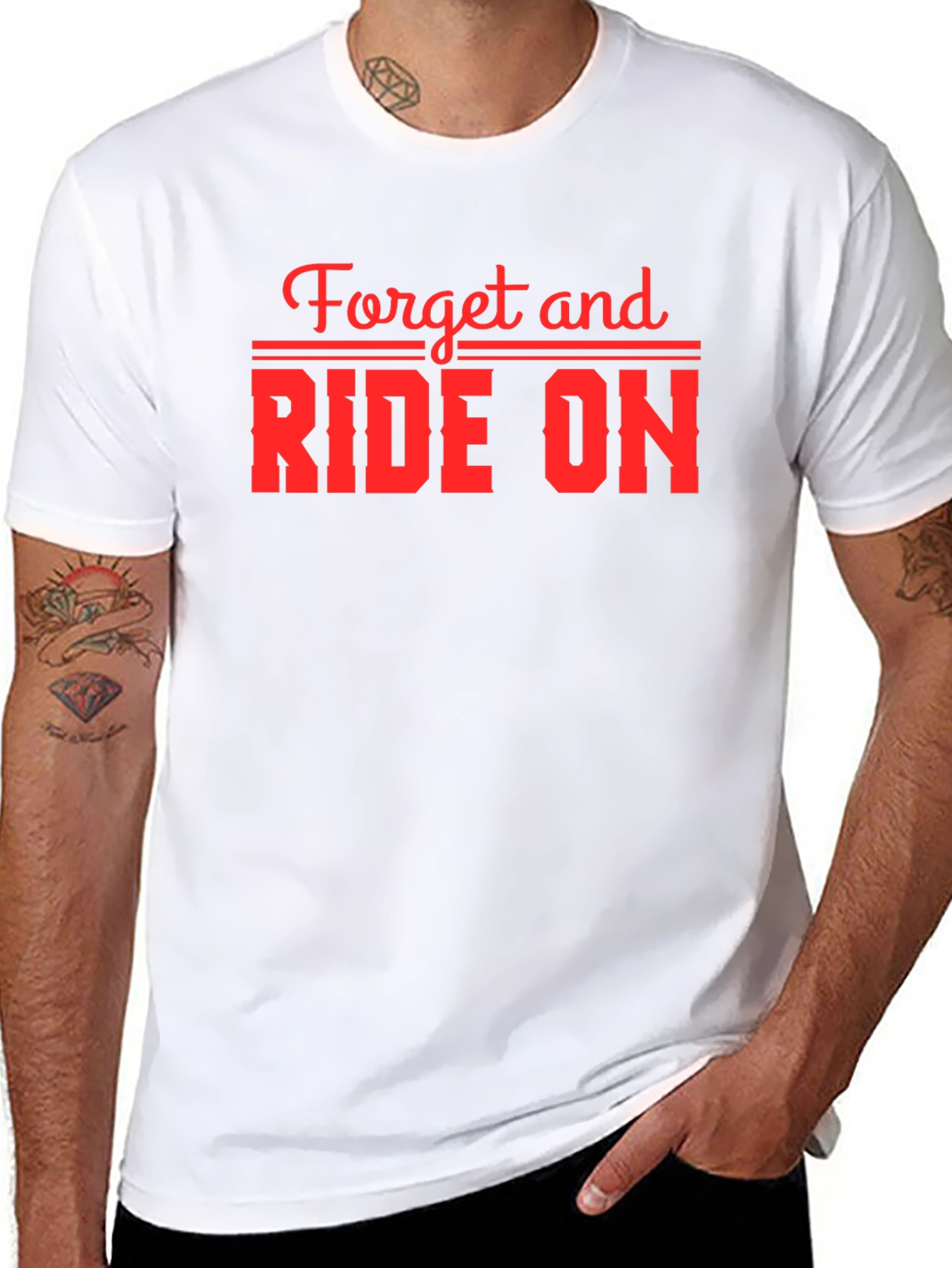 Forget and Ride On Graphic Tee