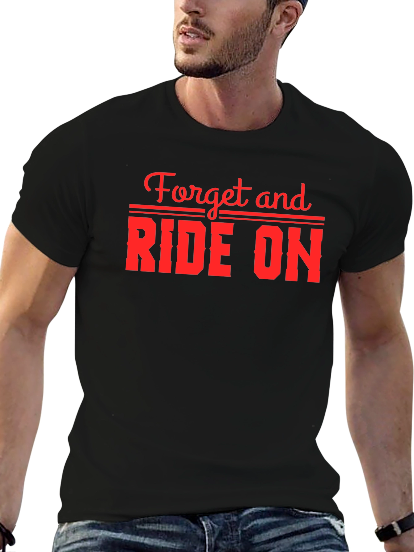 Forget and Ride On Graphic Tee