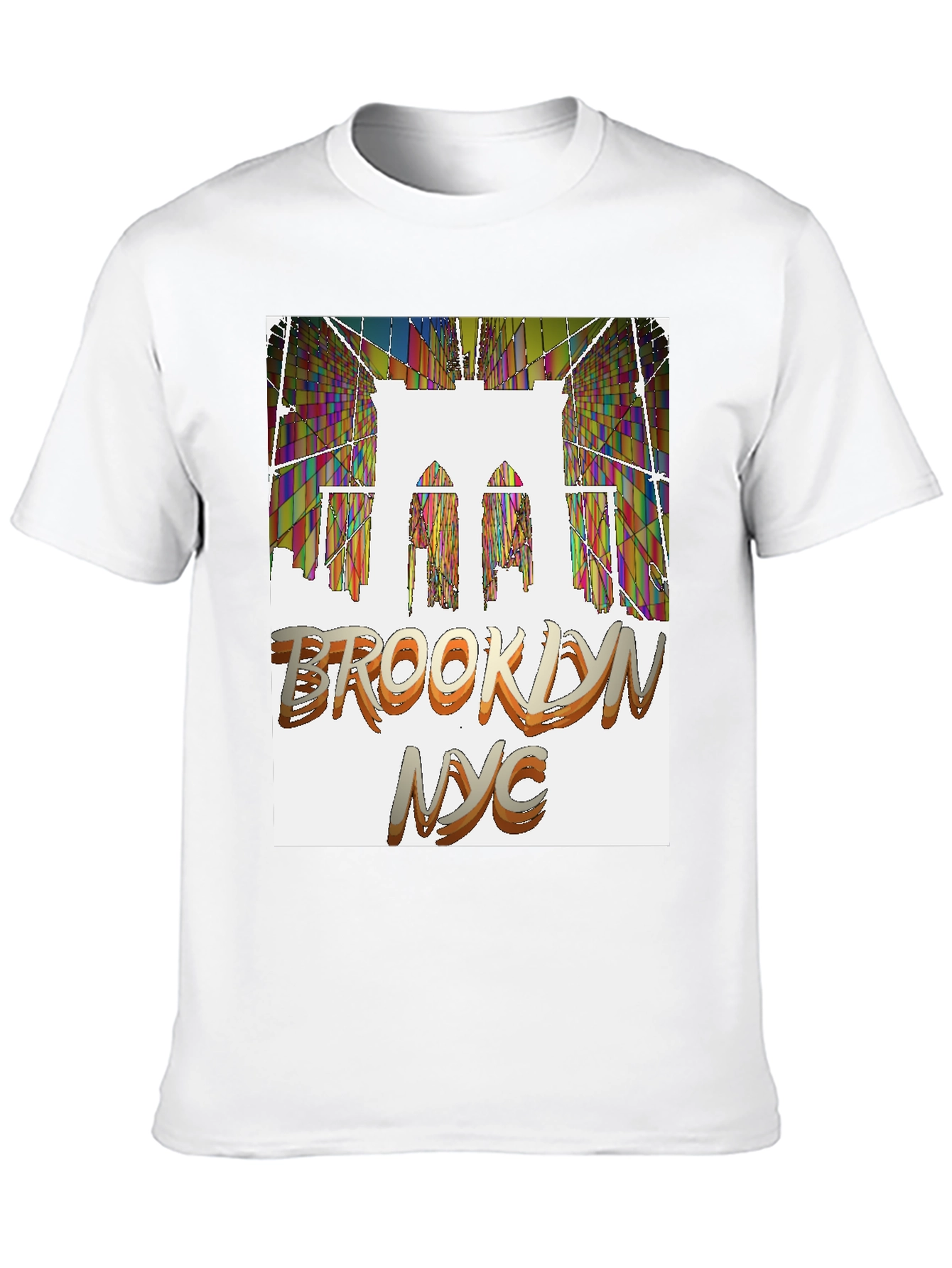 Brooklyn NYC Graphic Tee - Cool Bridge Design
