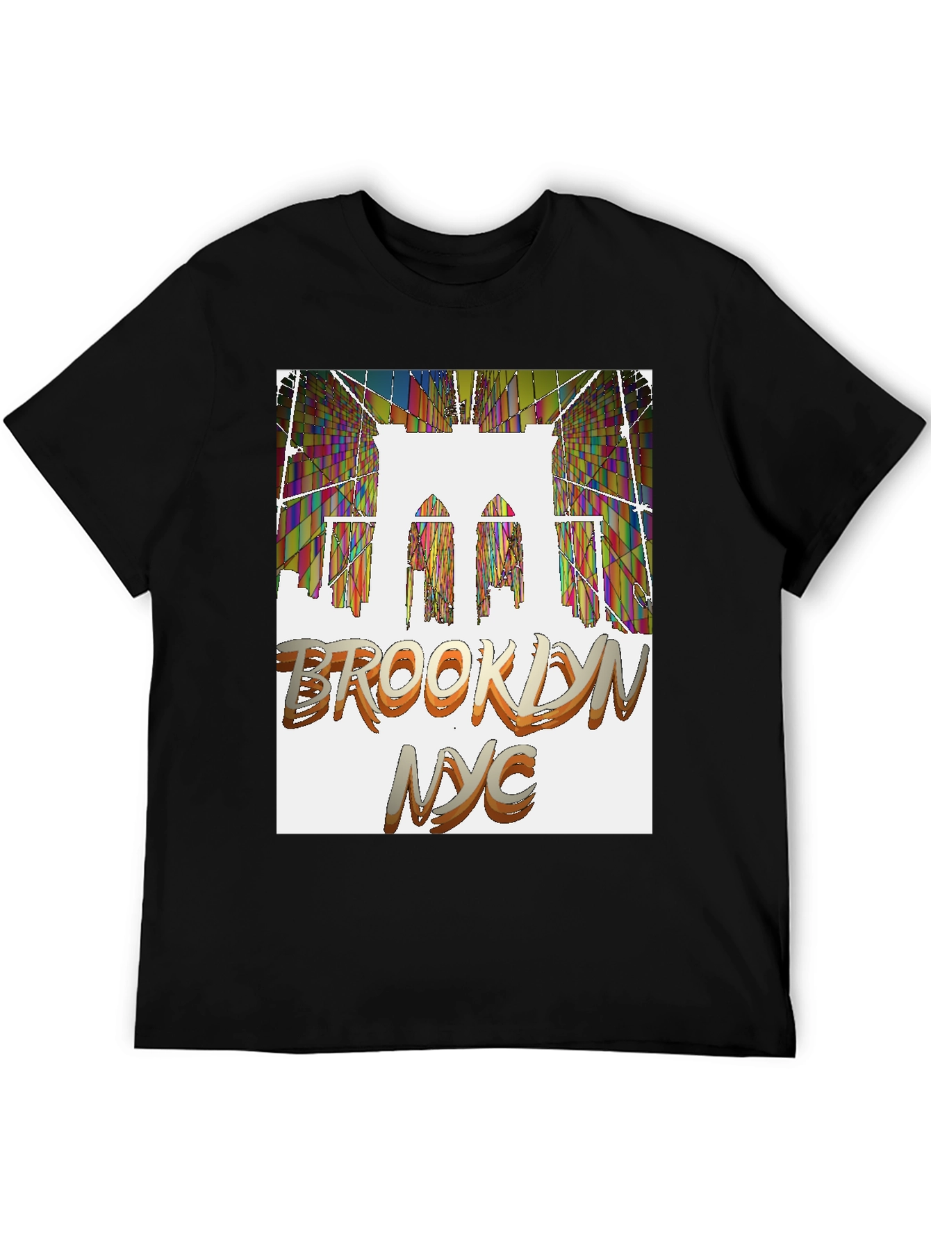 Brooklyn NYC Graphic Tee - Cool Bridge Design