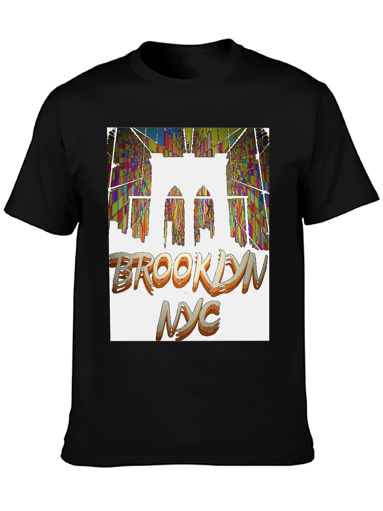 Brooklyn NYC Graphic Tee - Cool Bridge Design