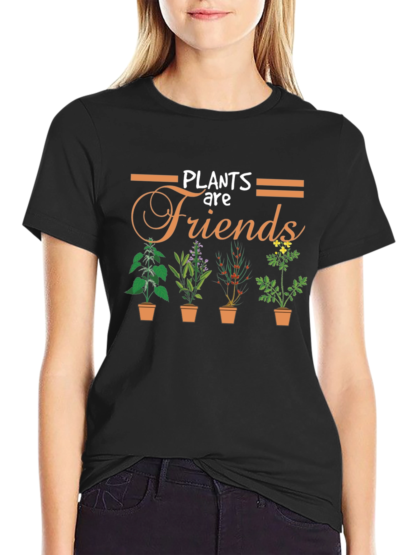 Plants Are Friends Graphic Tee