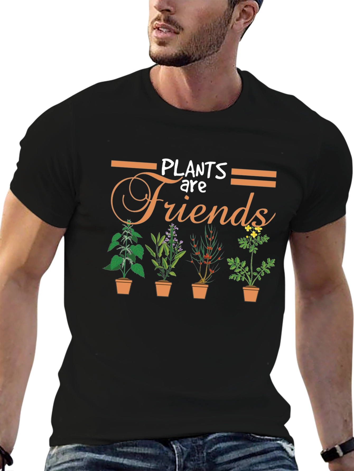 Plants Are Friends Graphic Tee